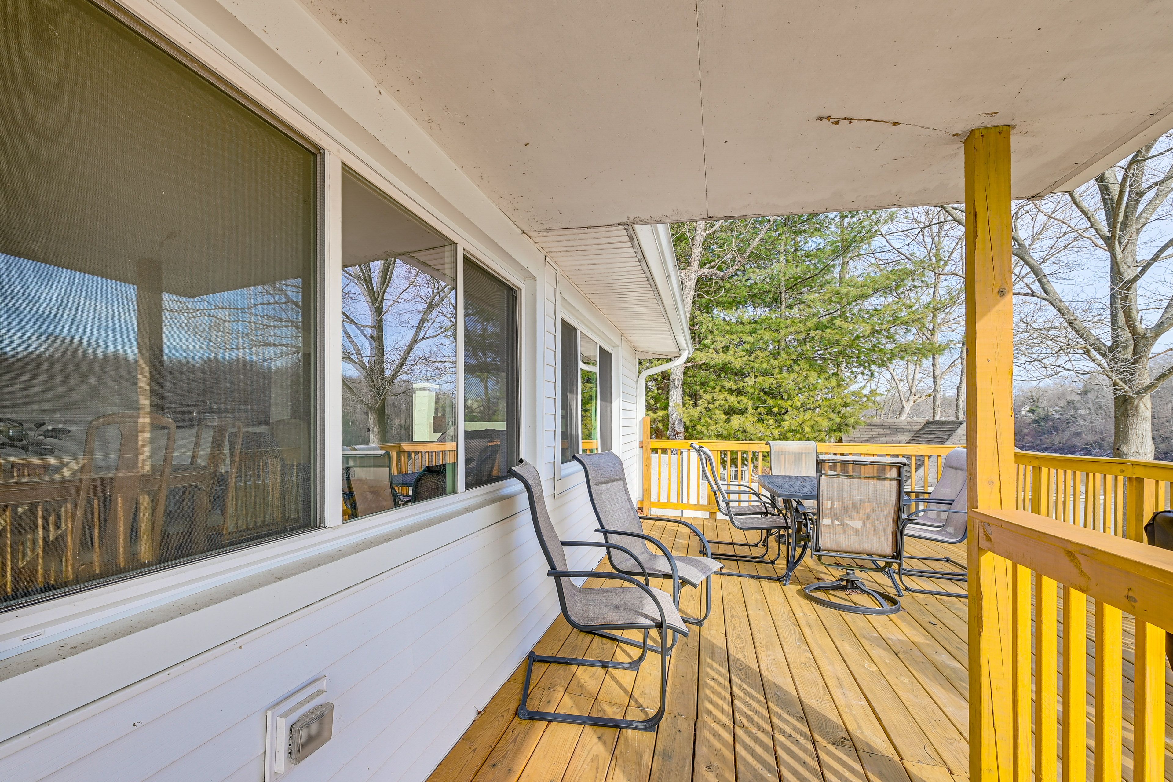 Furnished Deck | Lake Views