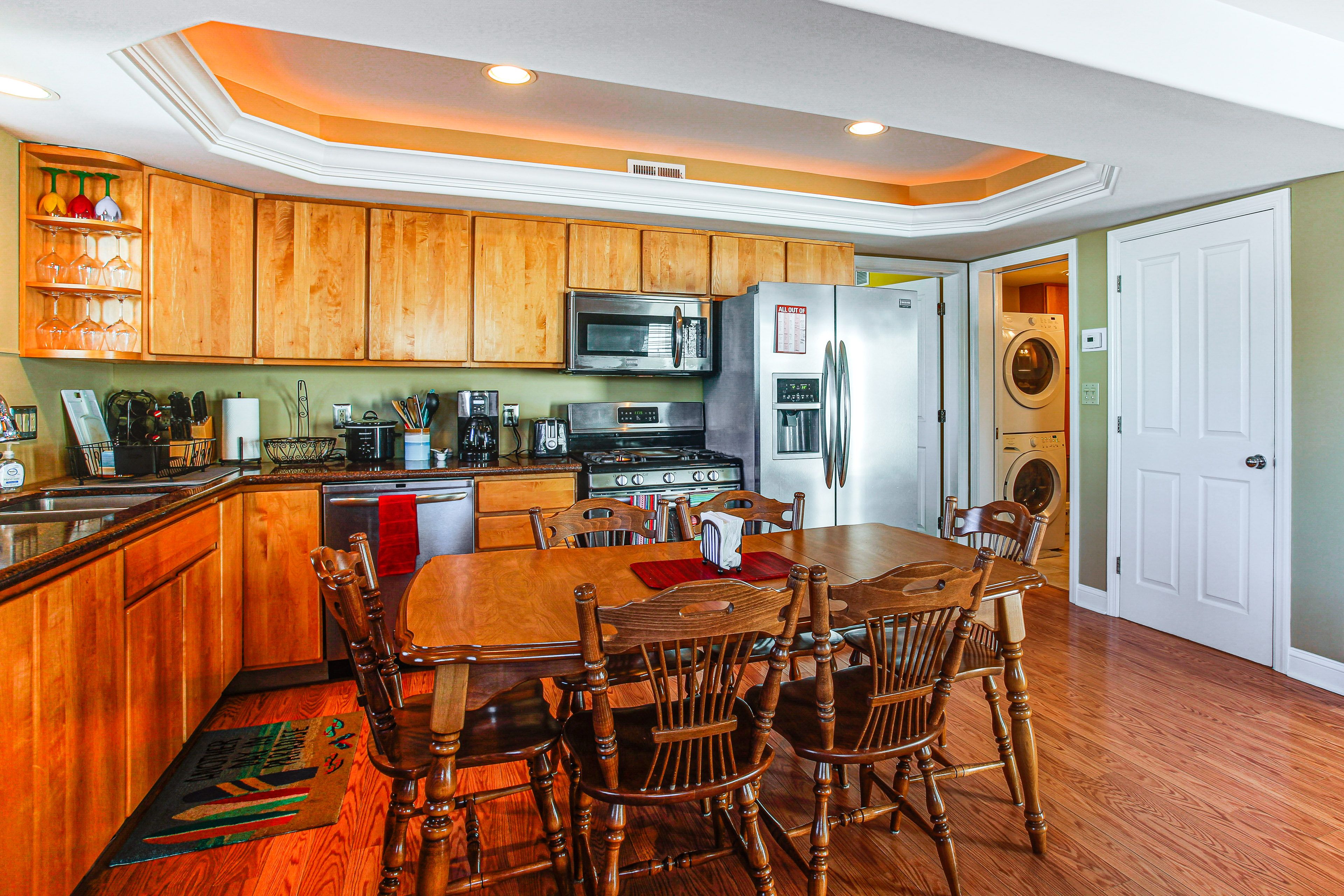 Kitchen | 1st Floor | Drip Coffee Maker | Spices | Toaster