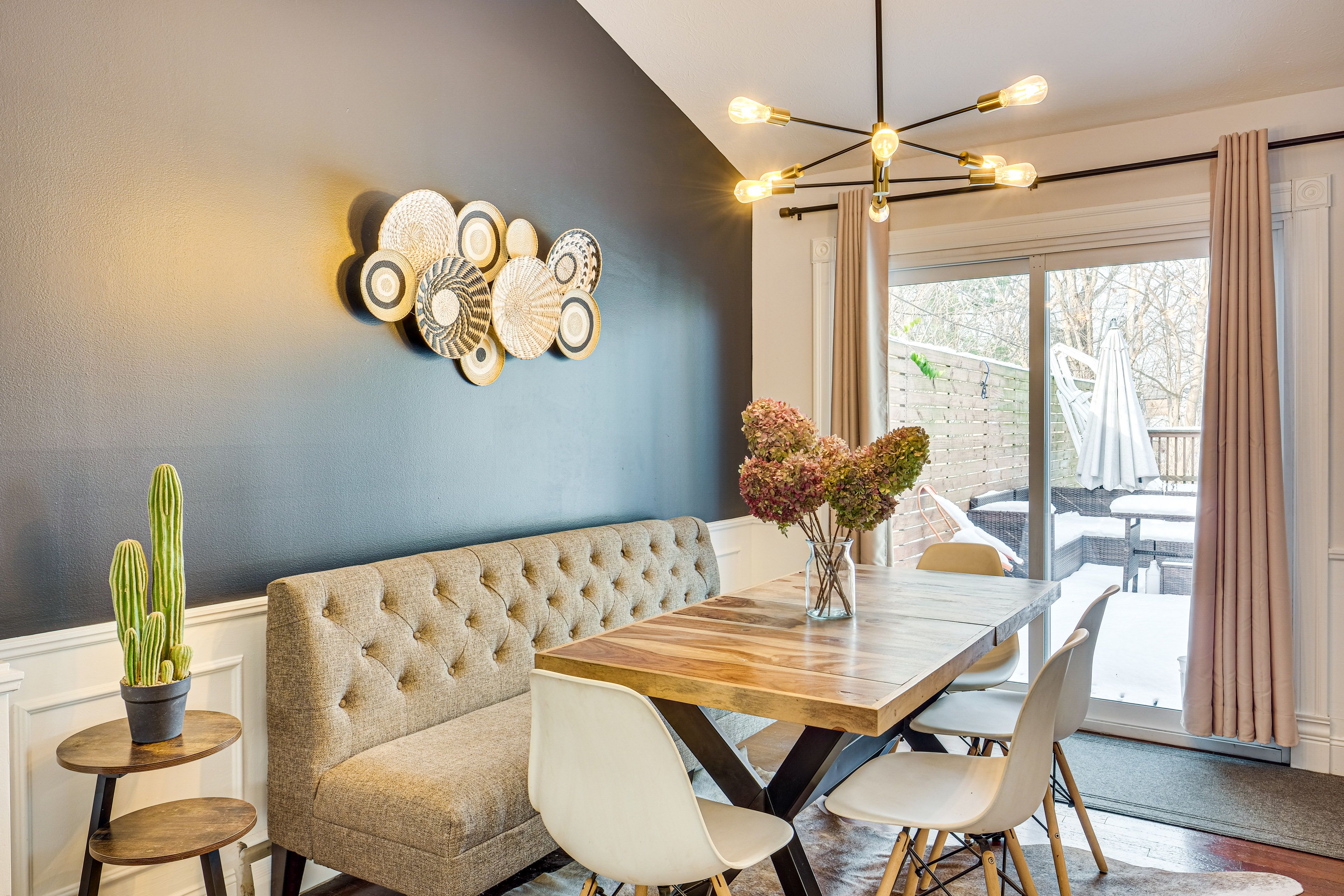 Dining Area | Dishware & Flatware | 1st Floor