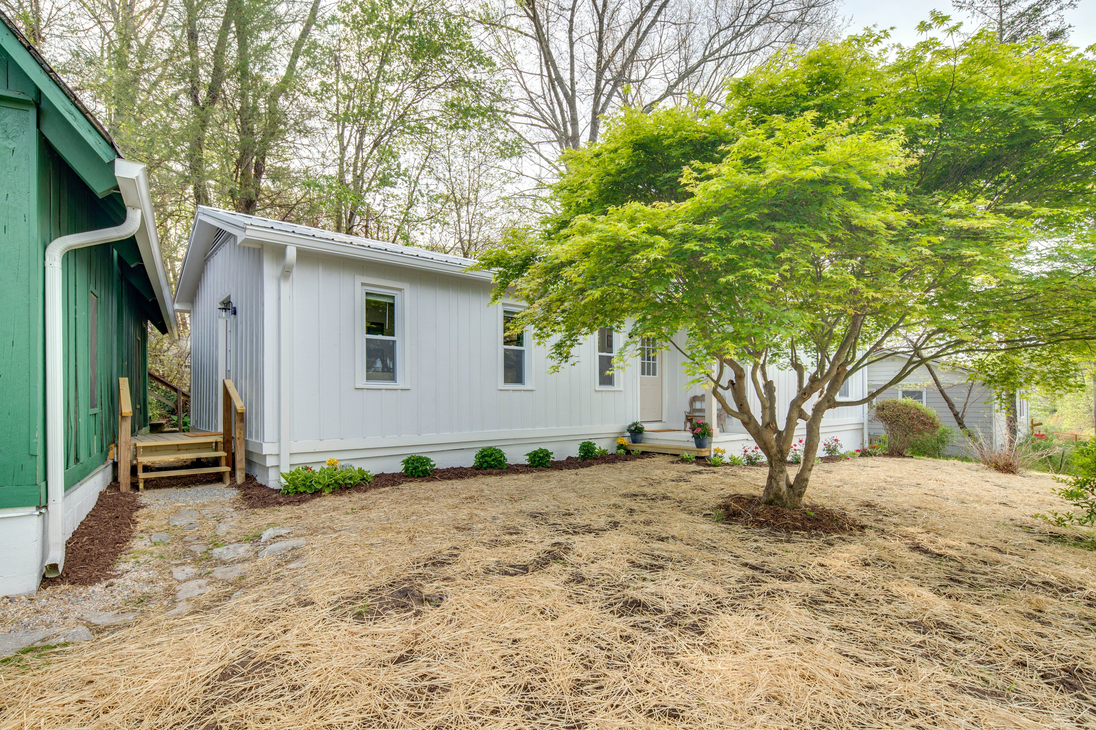 Exterior | Single-Story Home | Private Yard