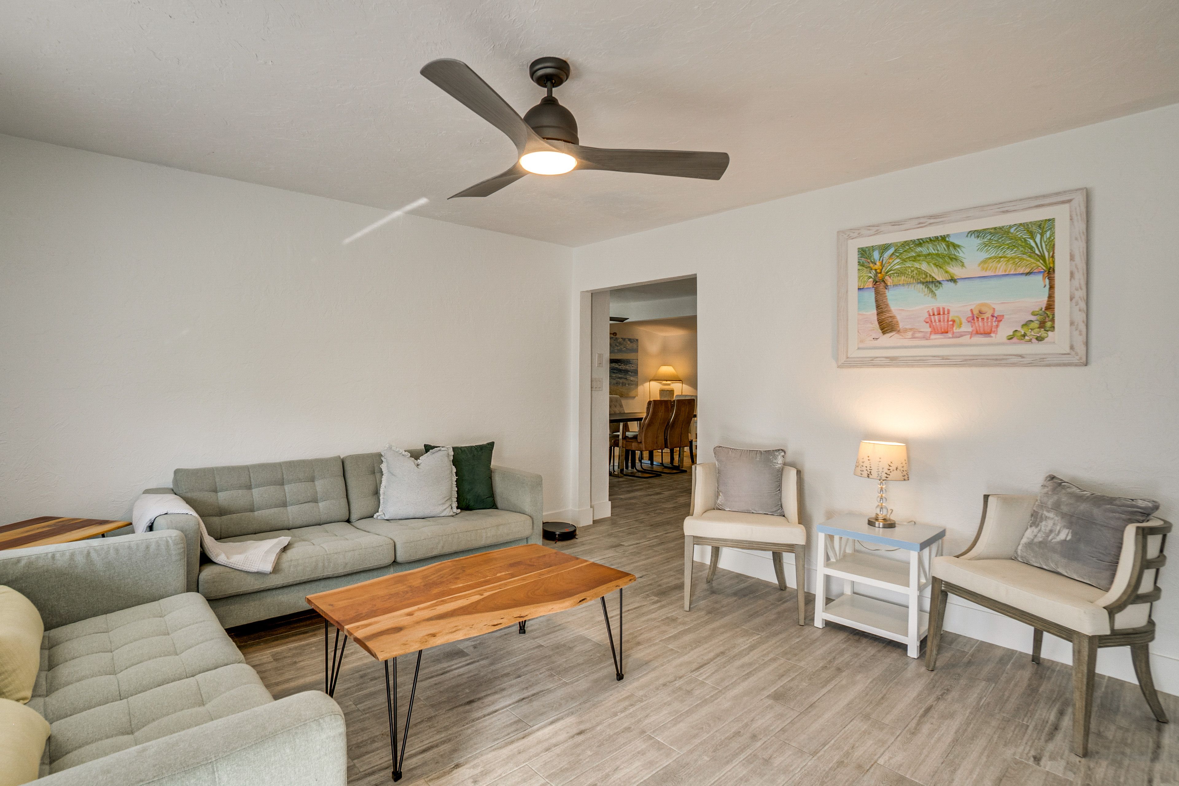 Sarasota Vacation Rental | 3BR | 3BA | 1,260 Sq Ft | 1 Step to Enter