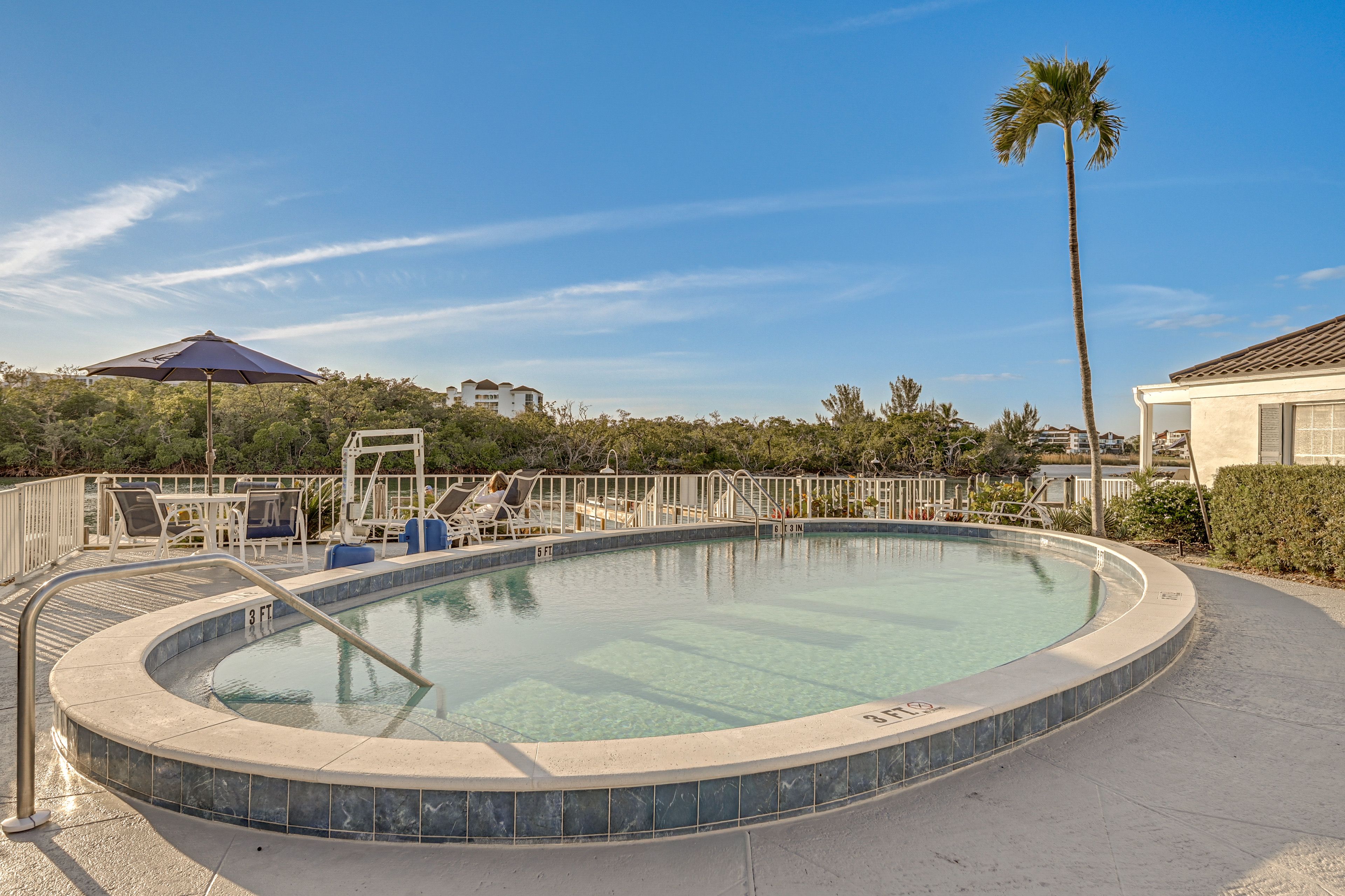 The Florida Pavilion Club Community Amenities | Heated Outdoor Pool