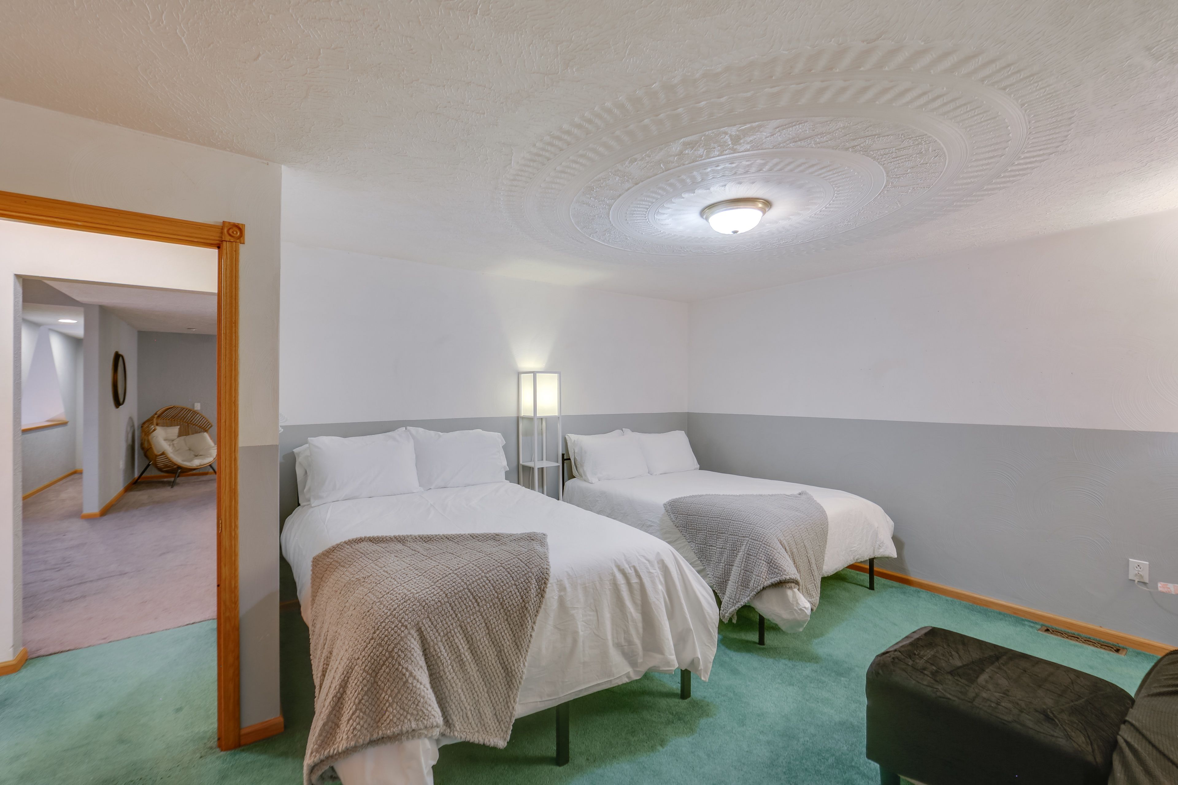 Bedroom 4 | Upper Level | 2 Full Beds