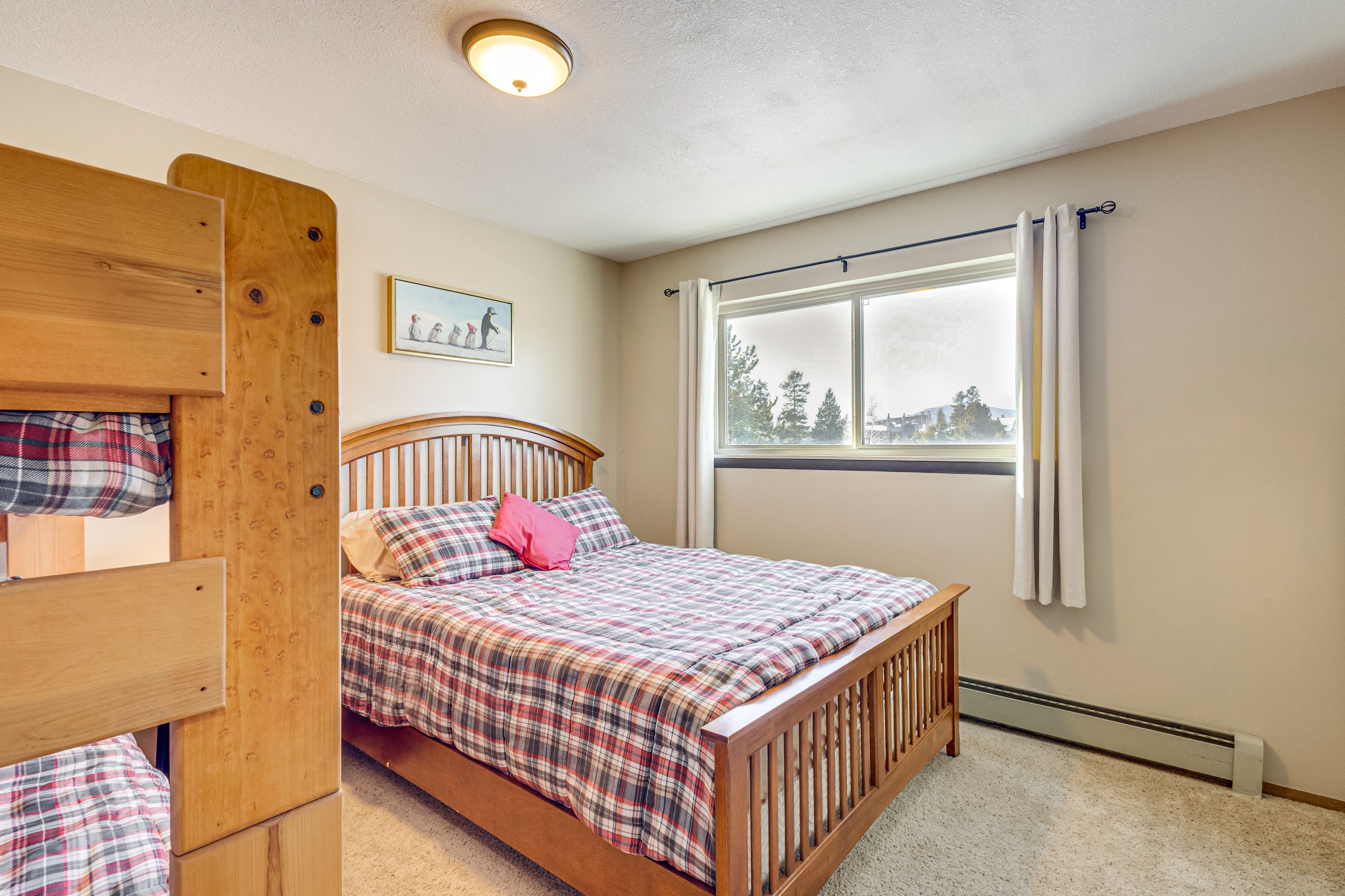 Bedroom 2 | Queen Bed | Twin Bunk Bed