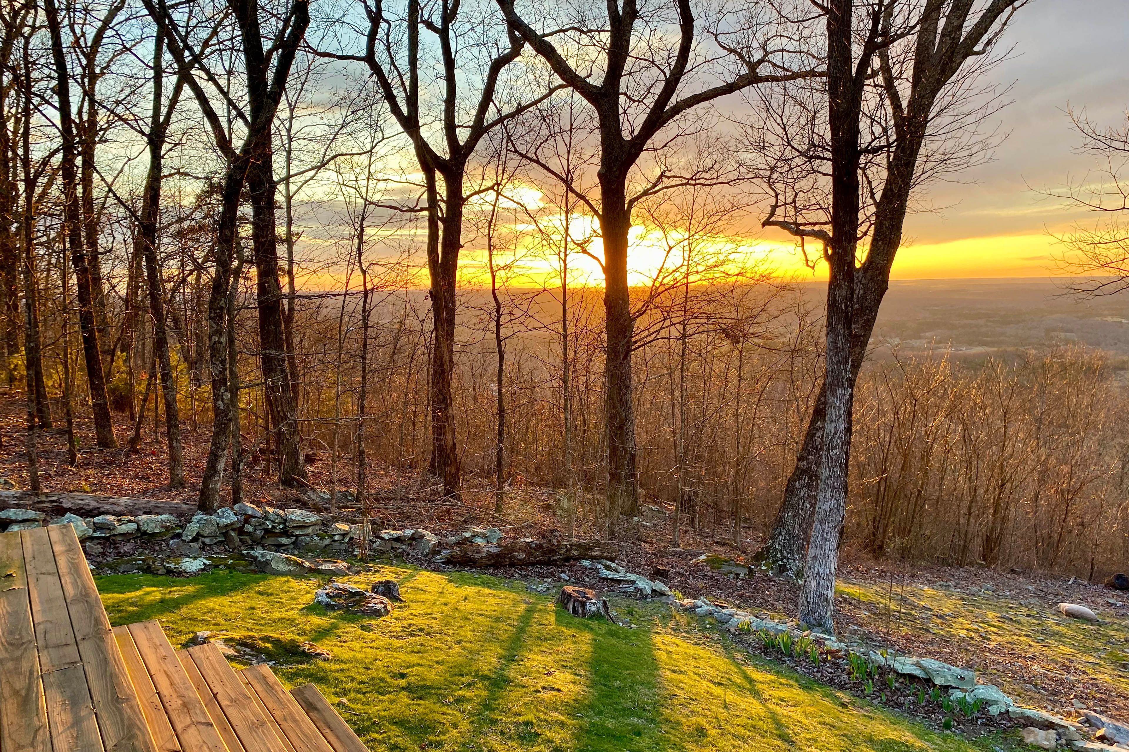 Winter Views From Deck