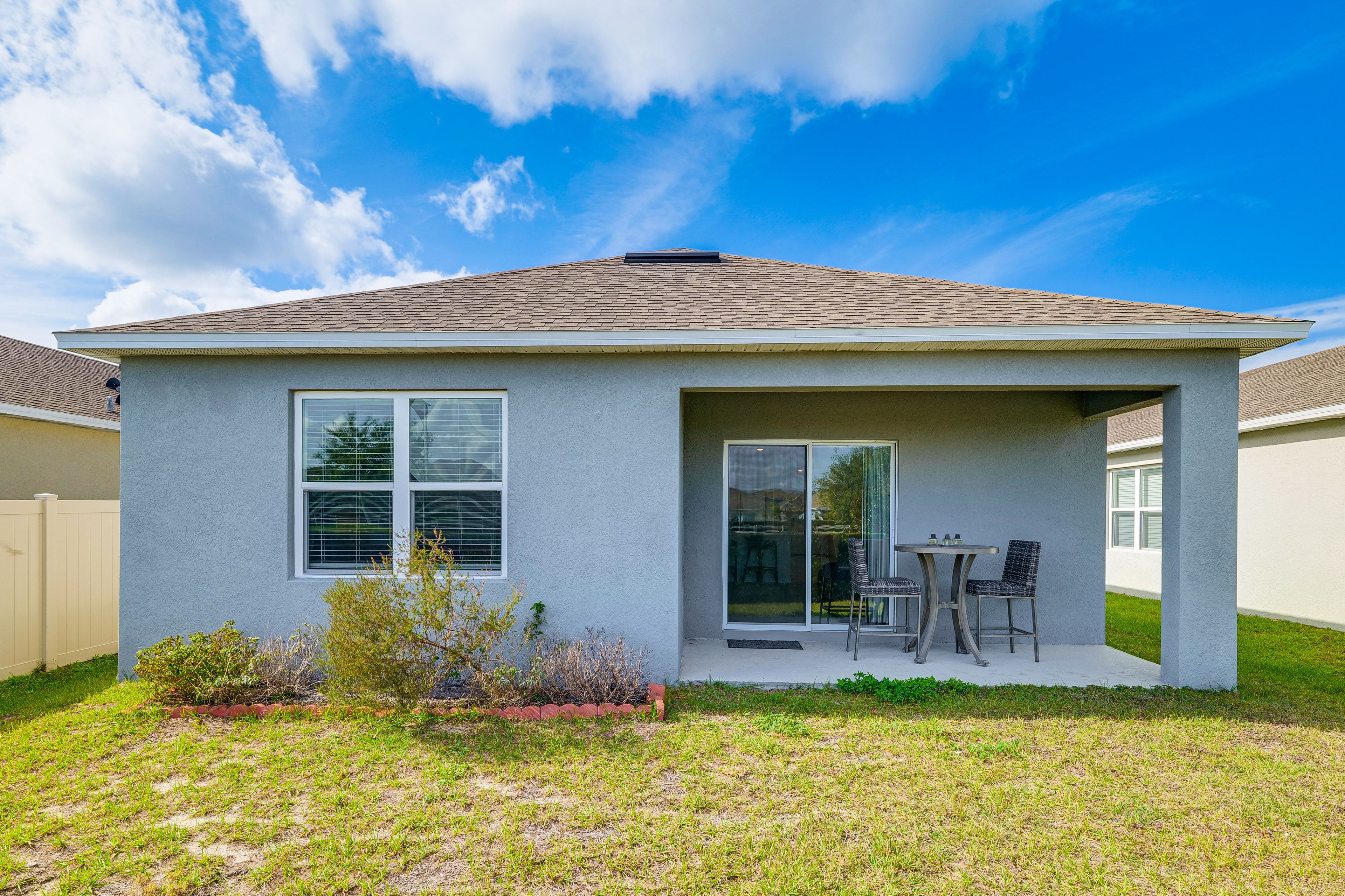 Covered Patio | Yard Space