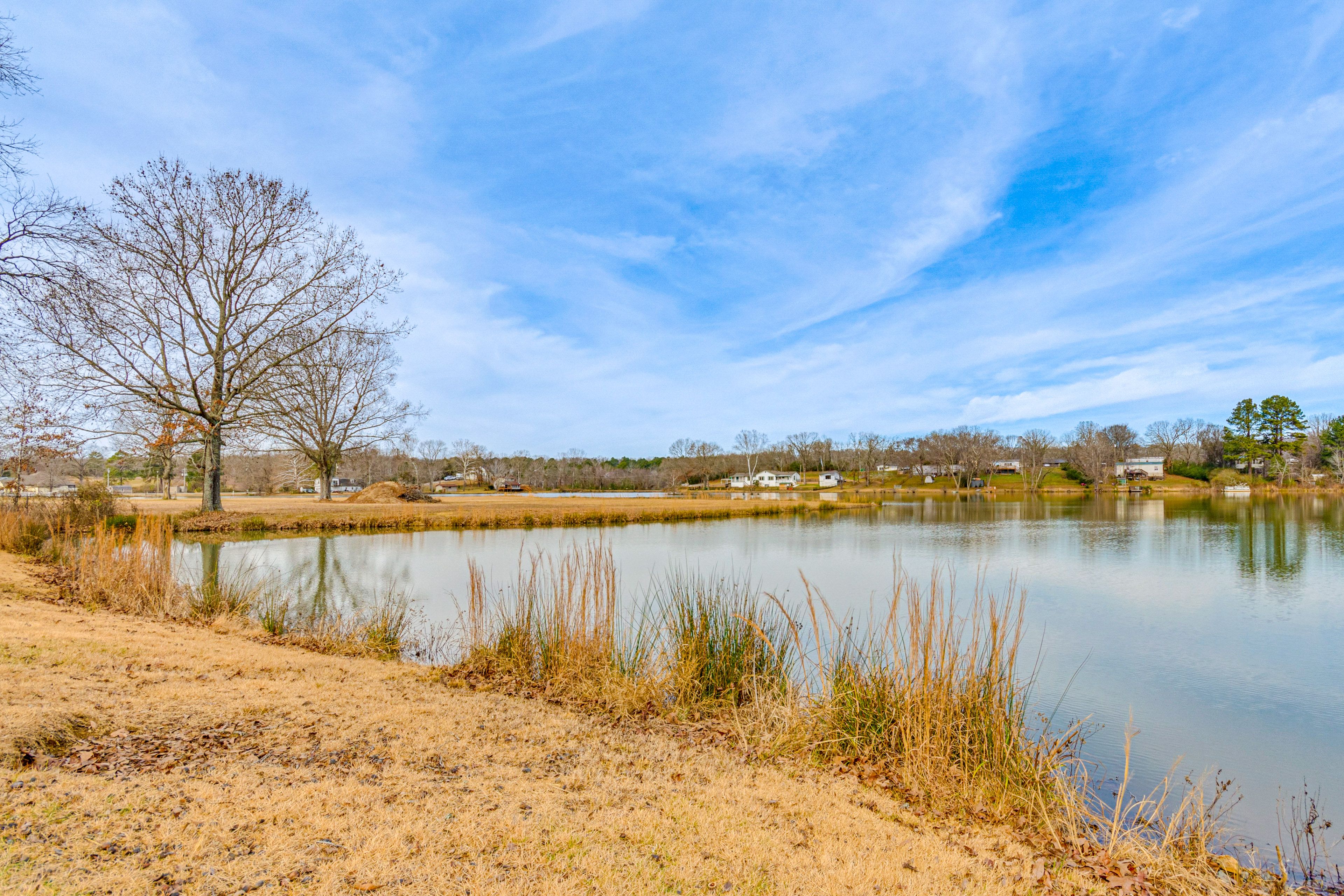 Private Yard w/ Lake Views
