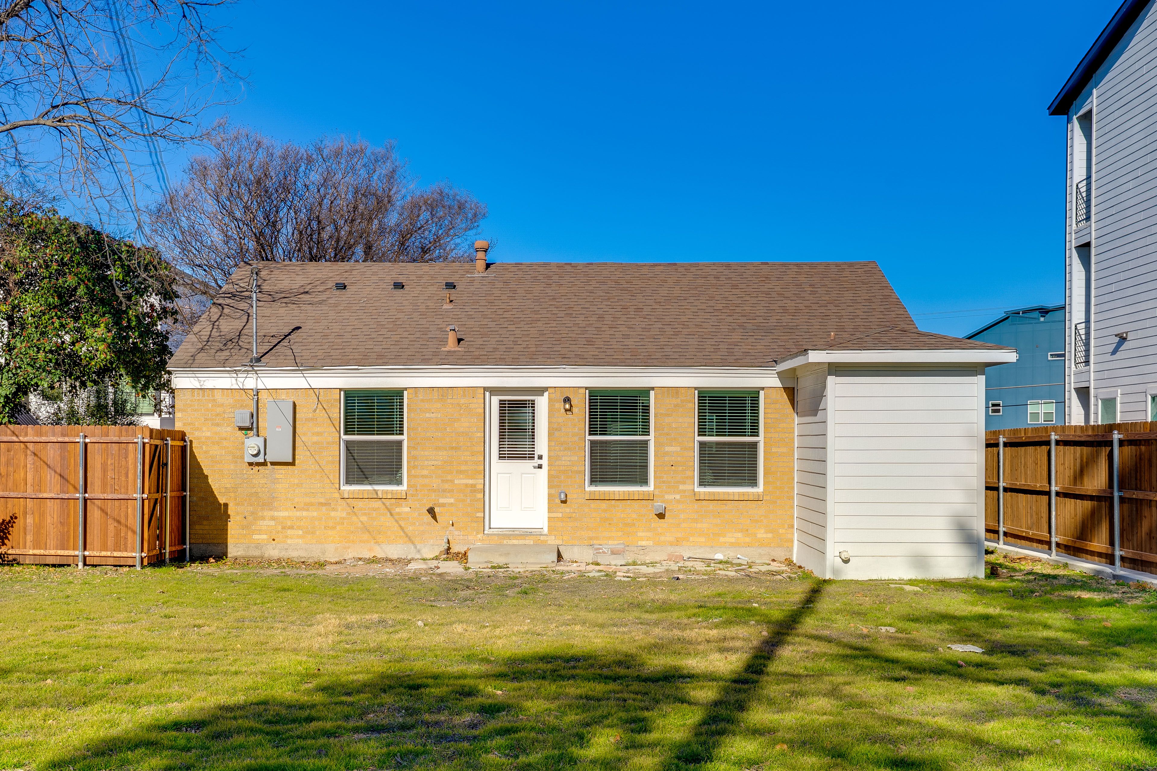 Private Backyard Area