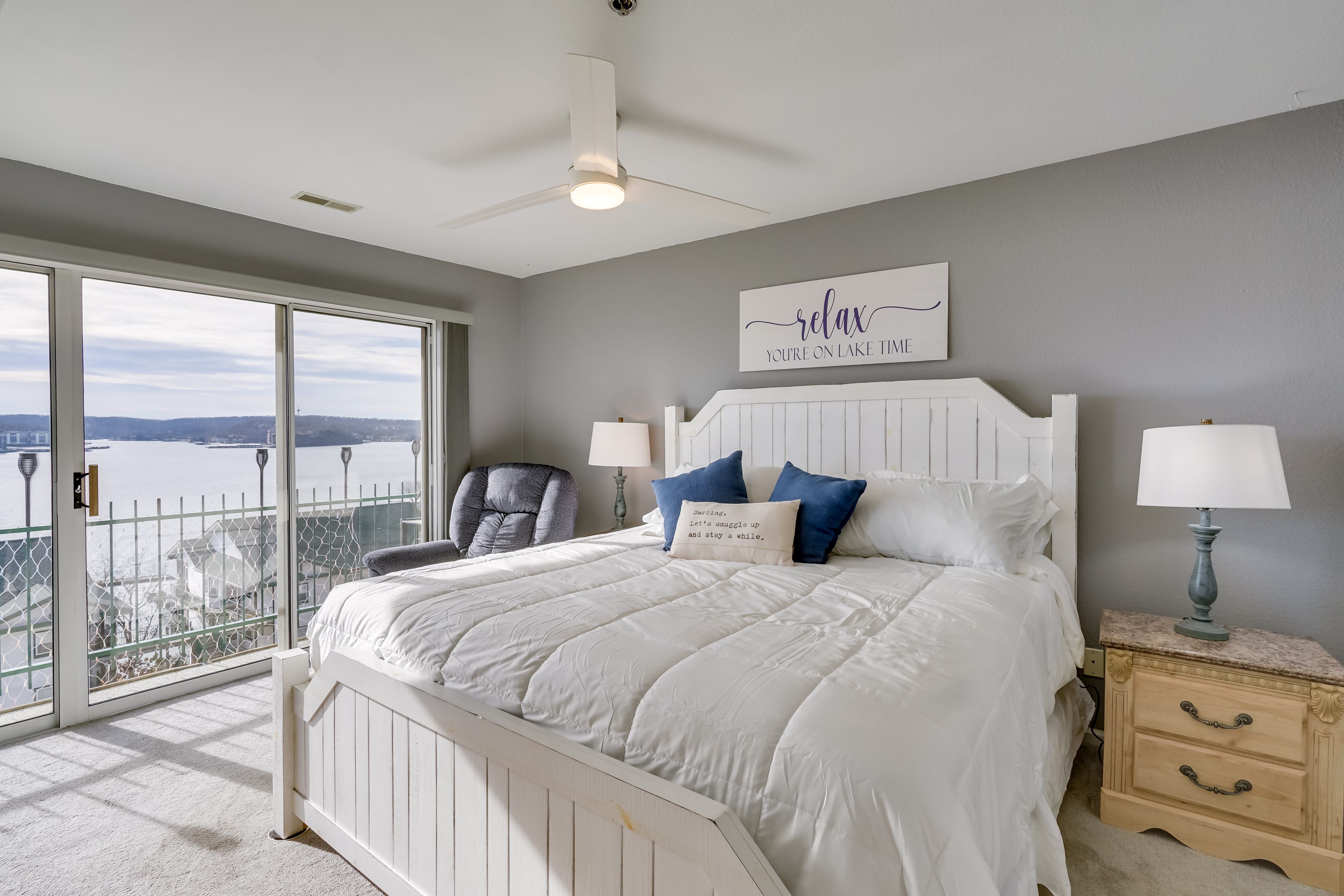 Bedroom 1 | King Bed | Walk-In Closet