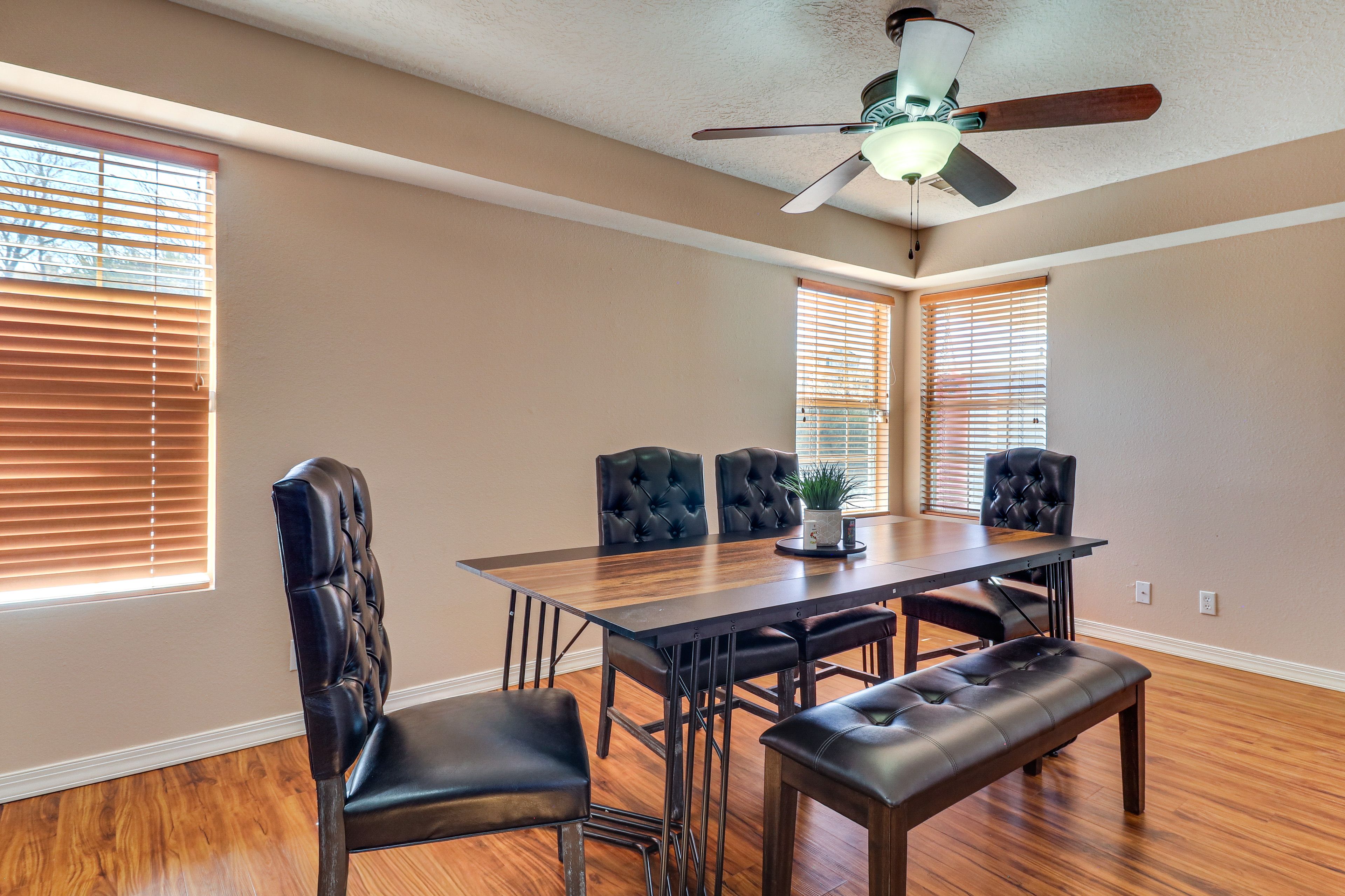 Dining Area | Dishware & Flatware | 1st Floor