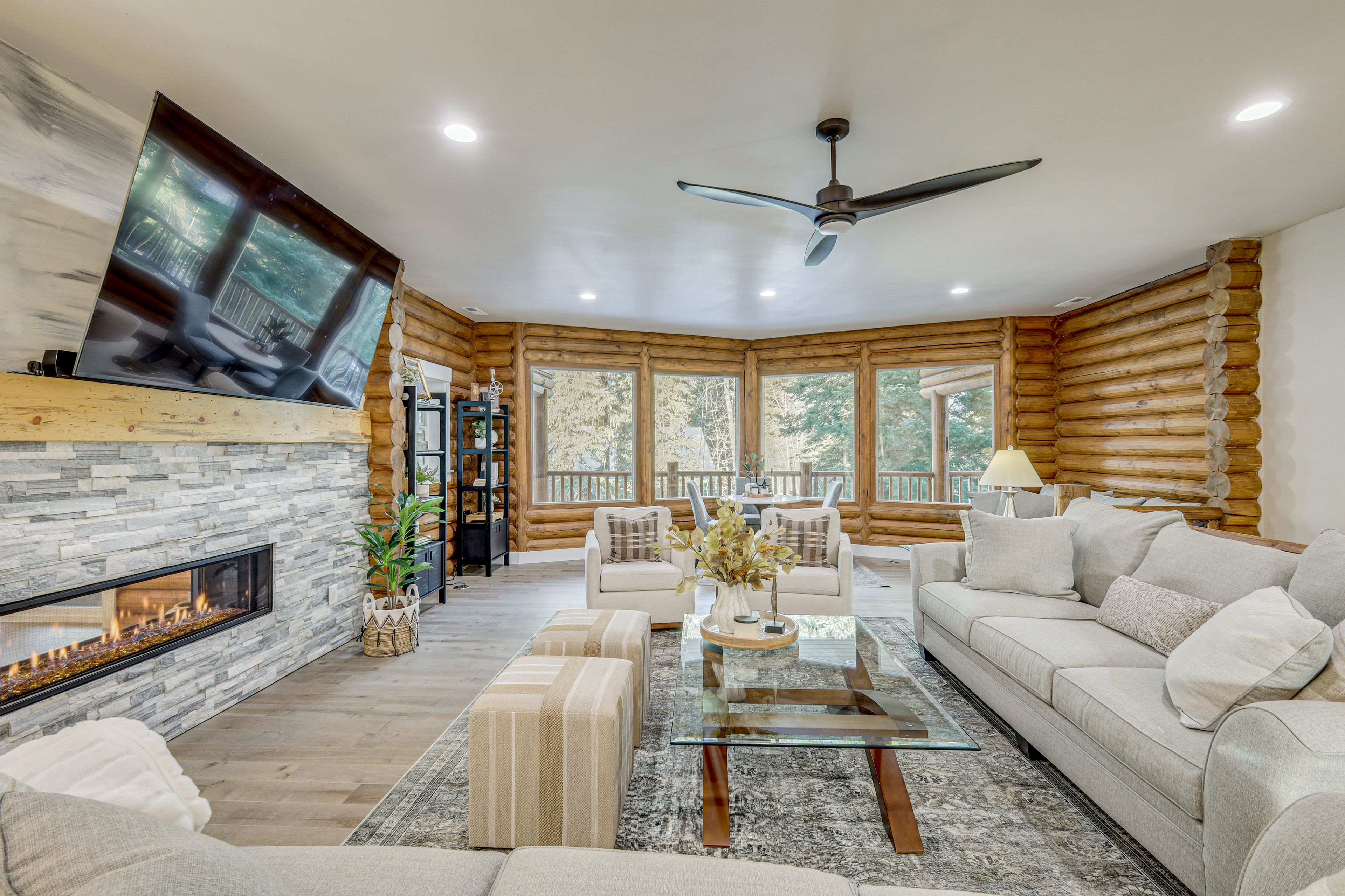 McCall Vacation Rental | 4BR | 3.5BA | Steps Required | 2,850 Sq Ft