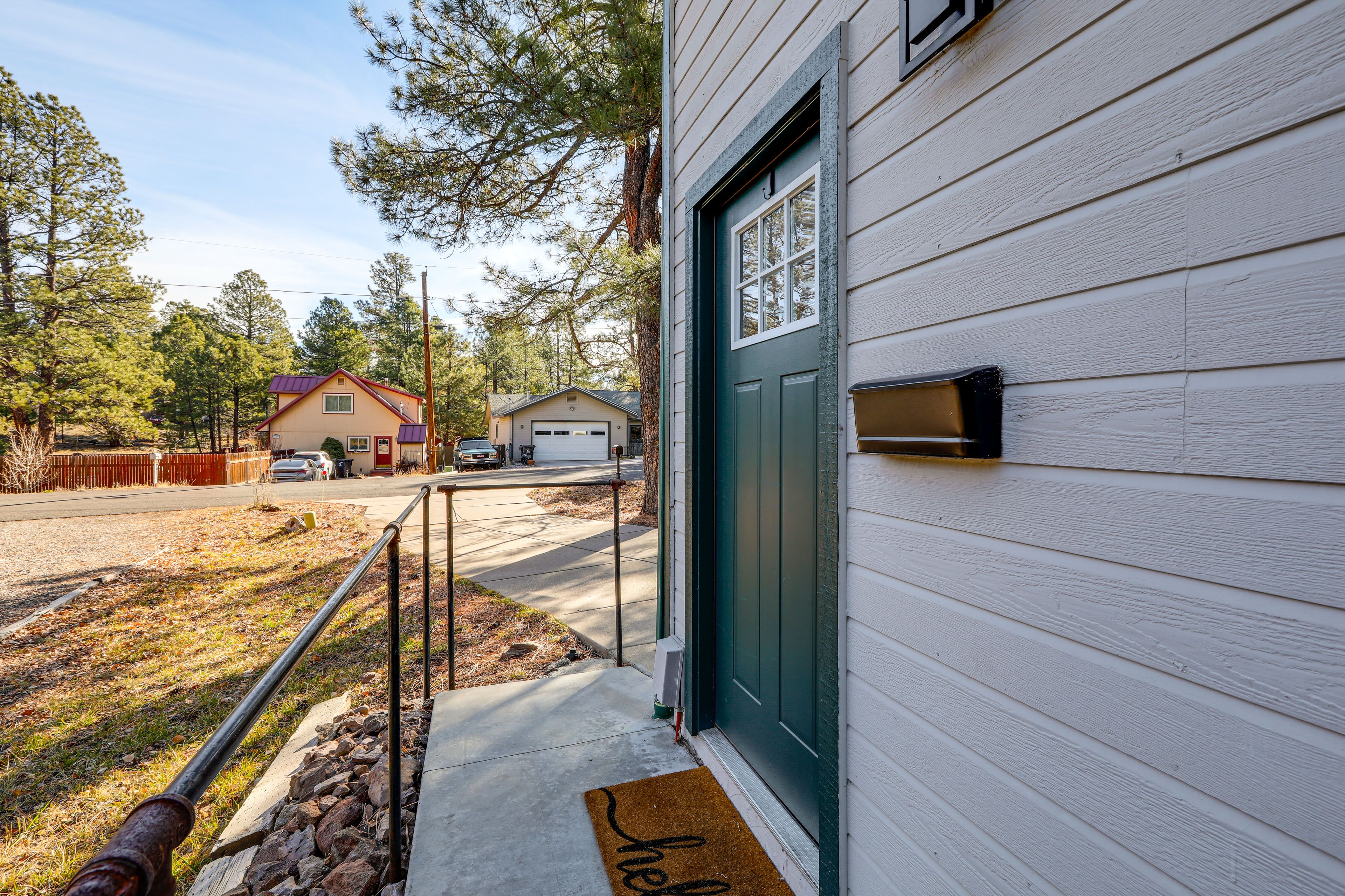 Entrance to Detached Suite