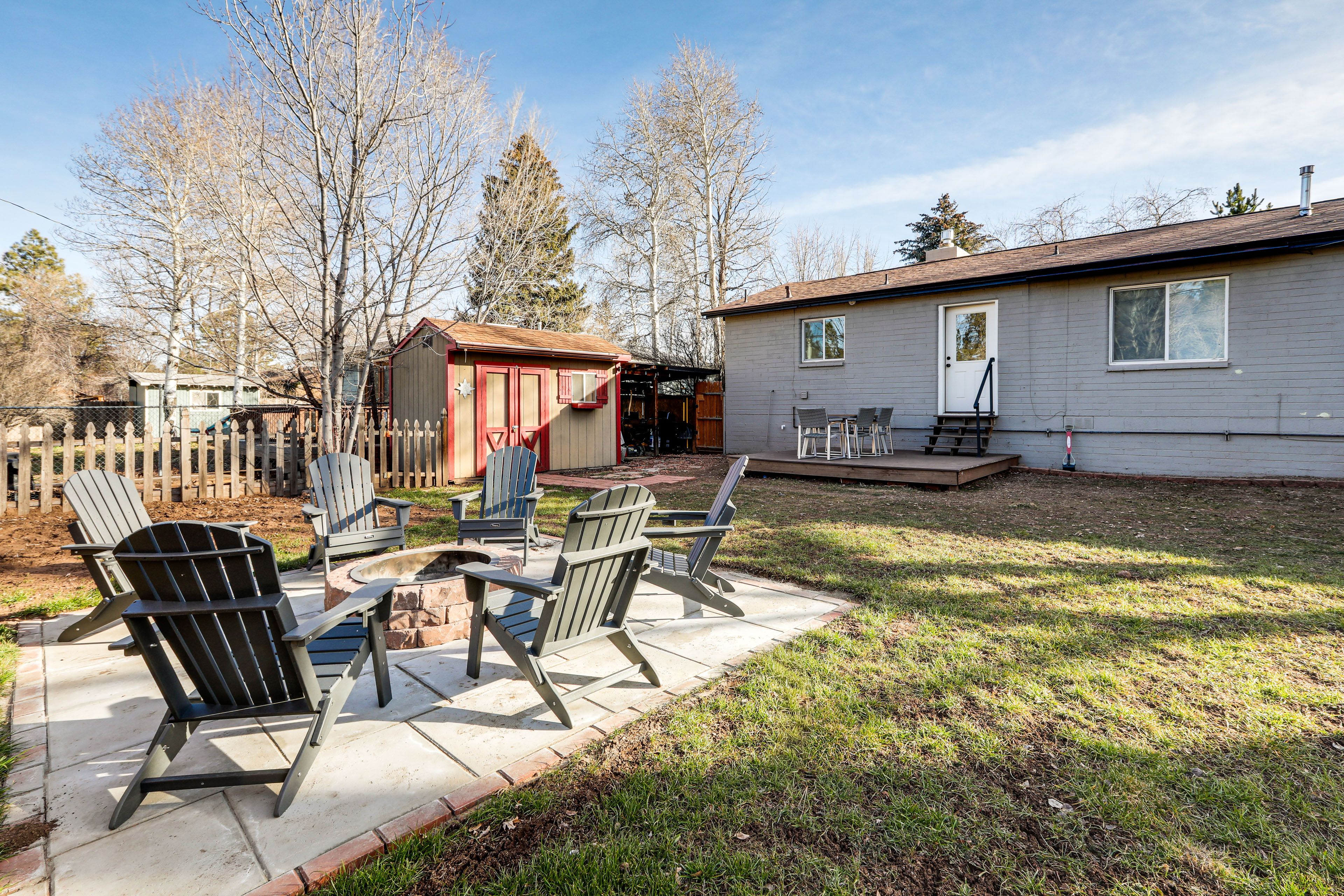 Fully Fenced Backyard