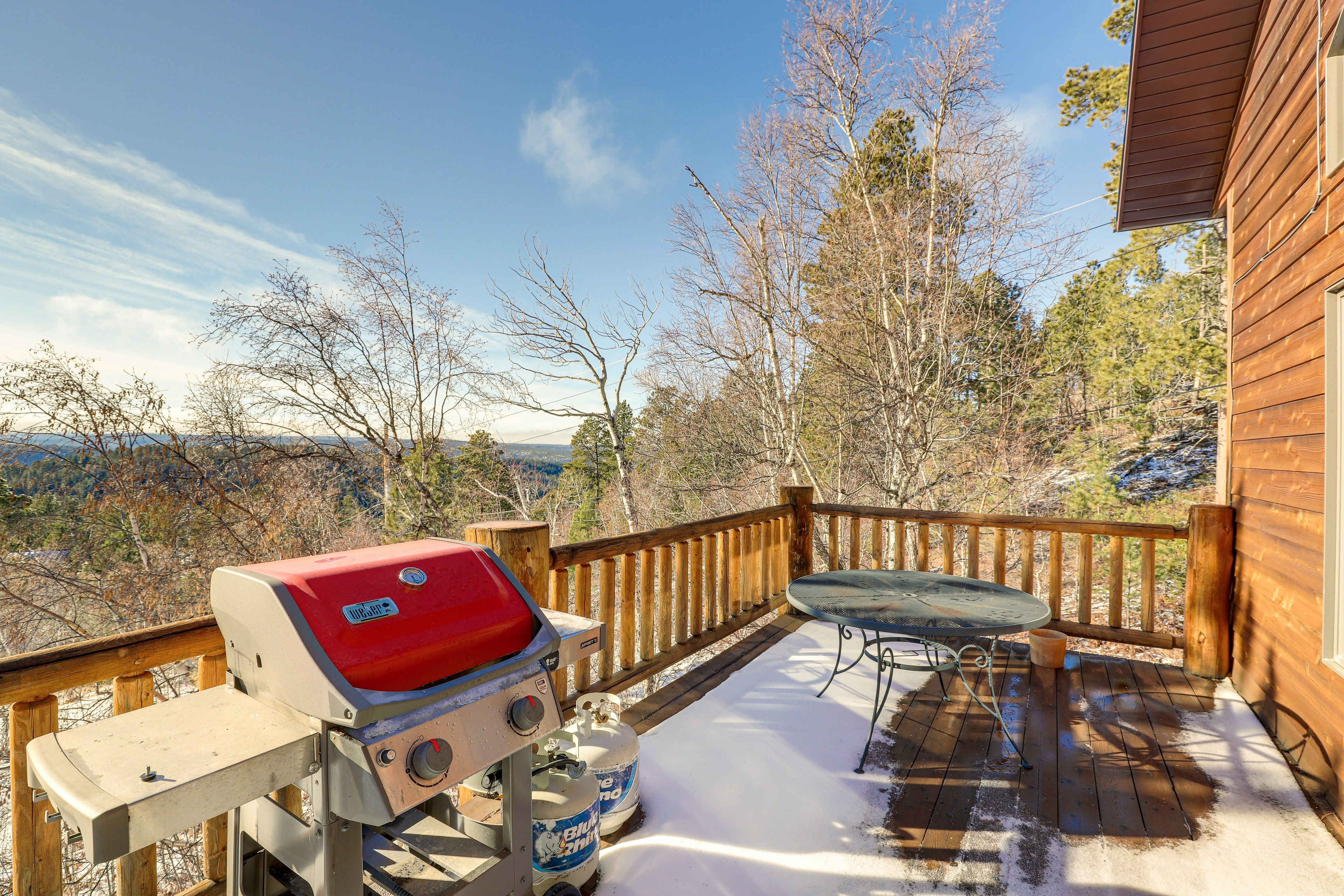 Deck | Mountain Views | Gas Grill