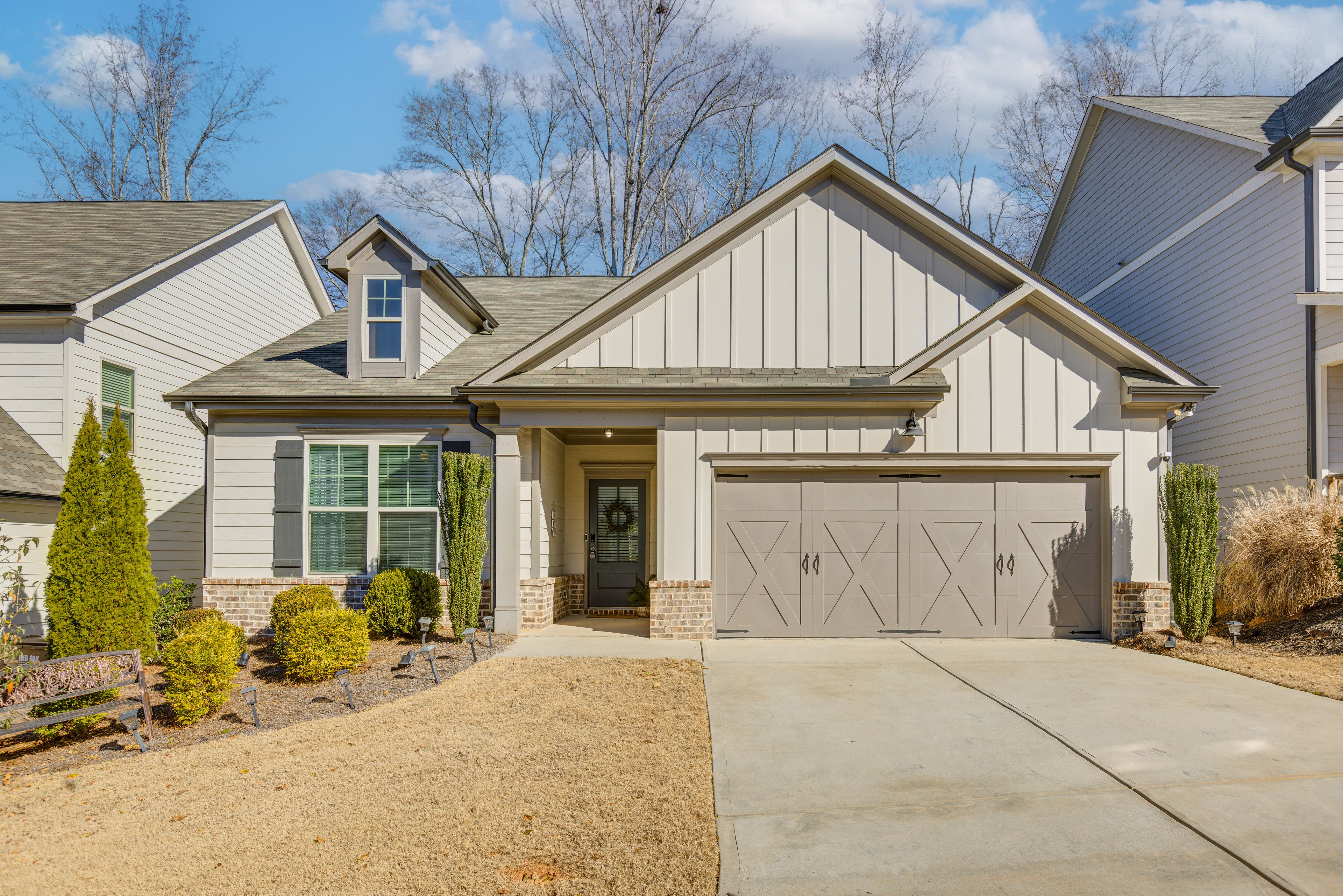 Flowery Branch Vacation Rental | 2BR | 2BA | 1,700 Sq Ft | 1 Step Required