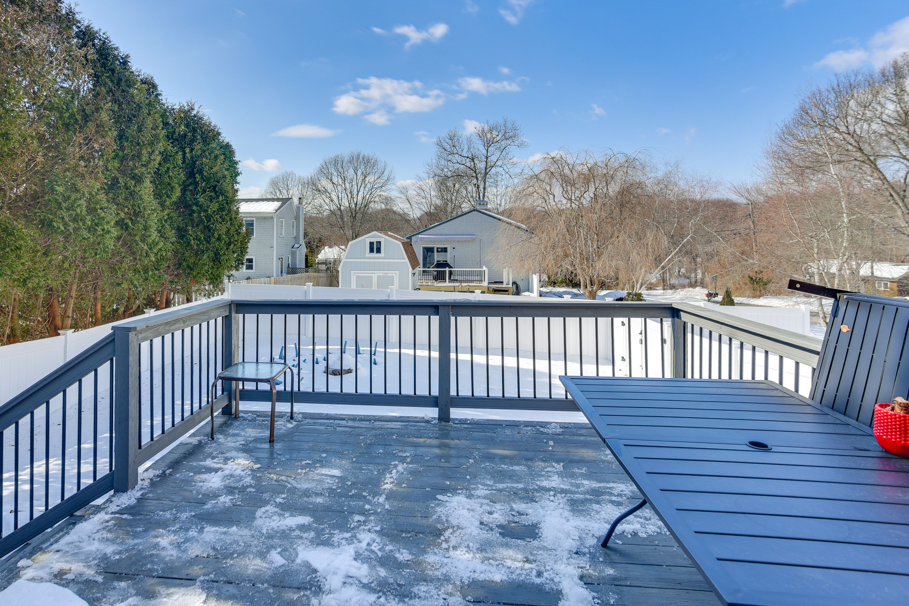 Fully Fenced Backyard