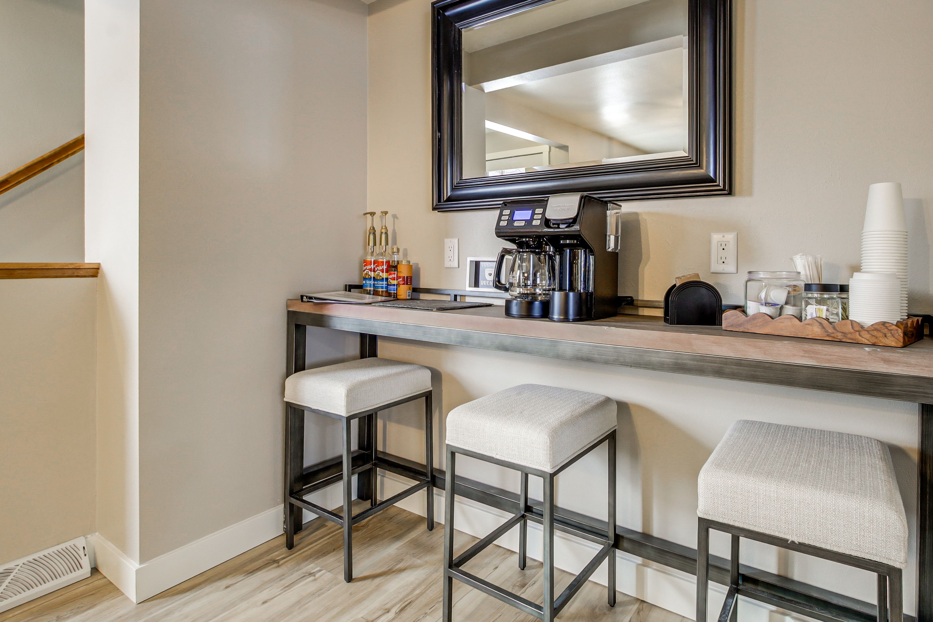 Coffee Station | Main Level | Combo Drip/Single-Serve Coffee Maker