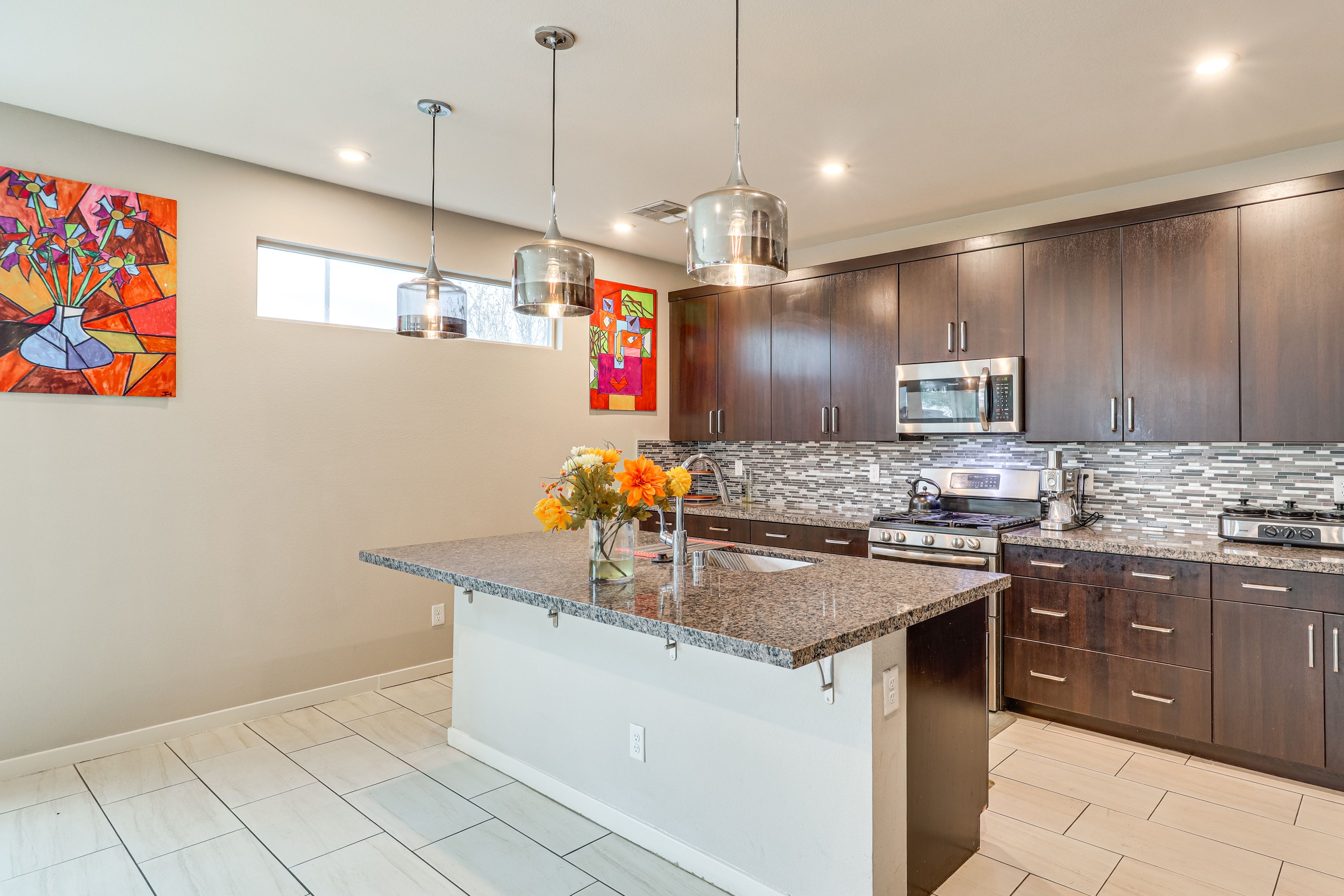 Kitchen | 1st Floor | Espresso Machine | Keurig Coffee Maker | Cooking Basics