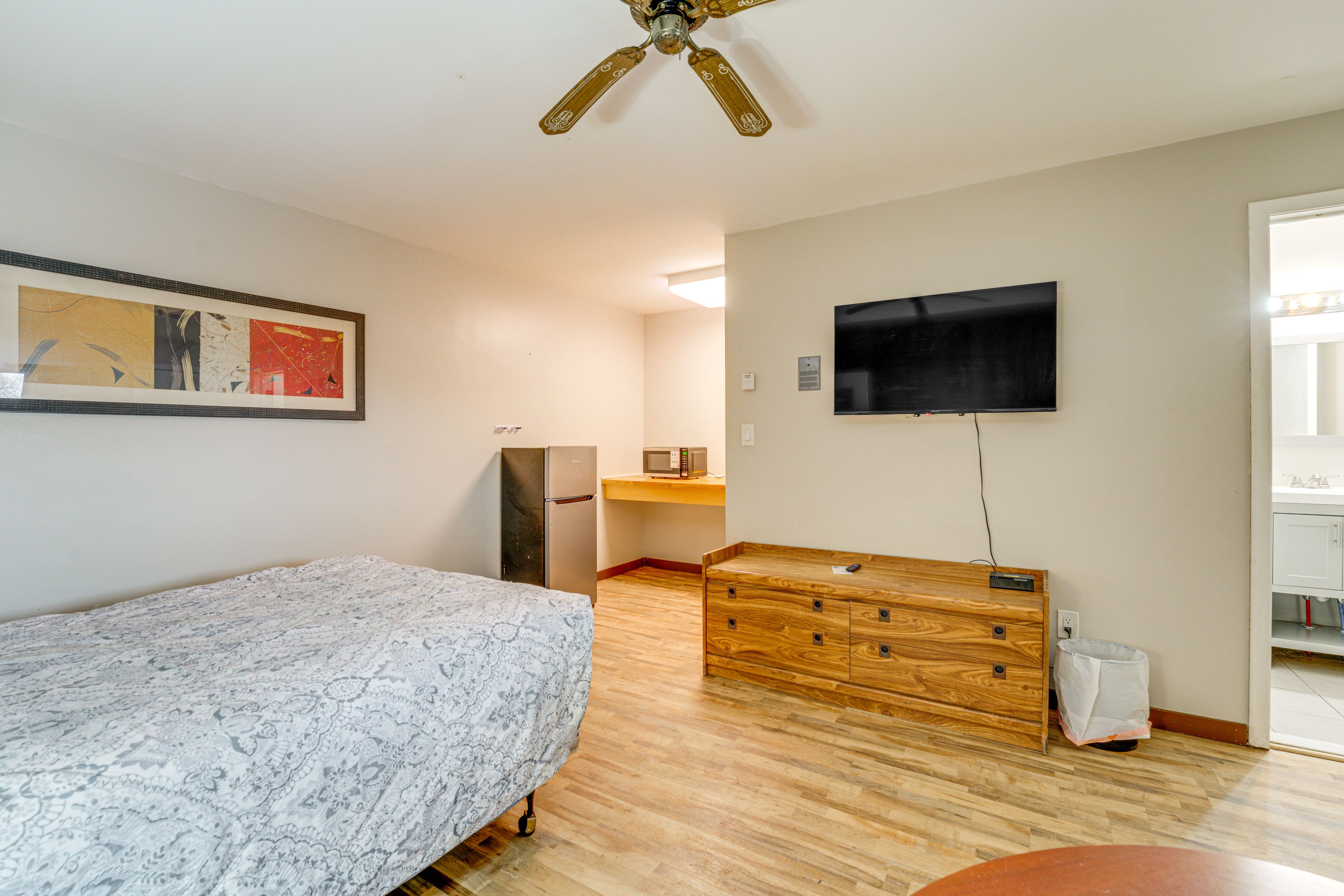 Village of Clarkston Vacation Rental | Studio | 1BA | Step-Free Entry