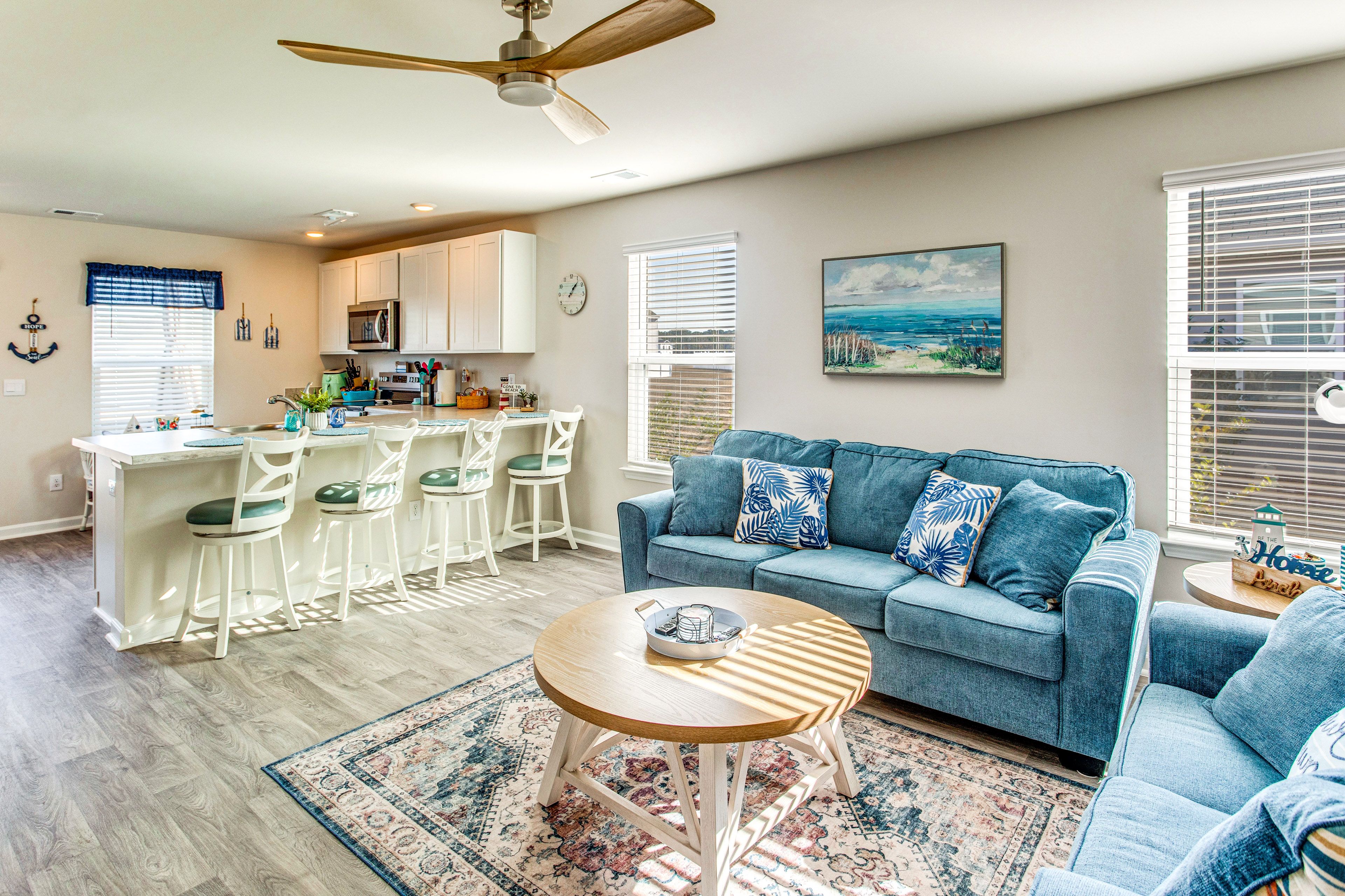 Supply Vacation Rental | 3BR | 2BA | 1,208 Sq Ft | 1 Step to Enter