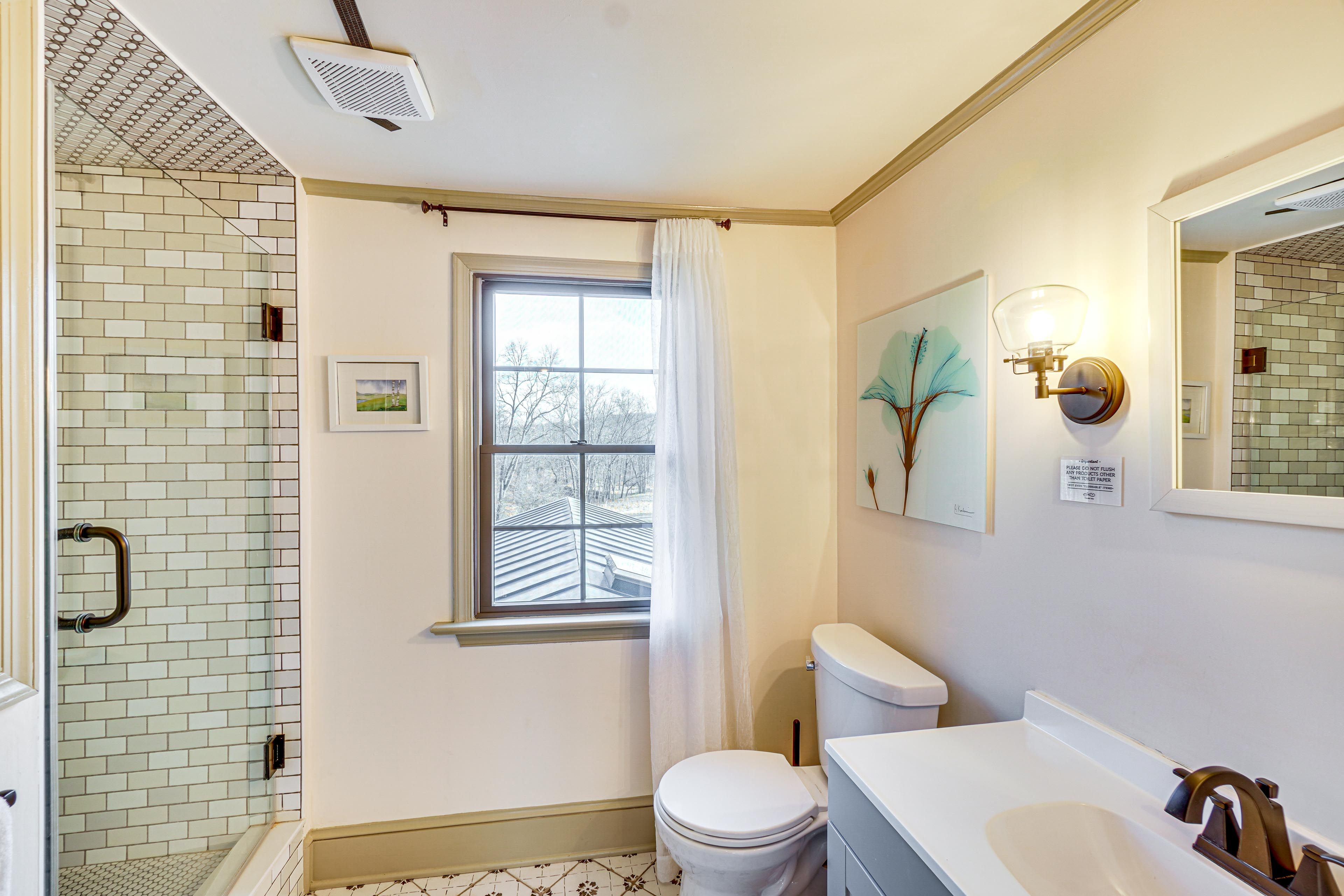 Bathroom | Towels Provided | 2nd Floor