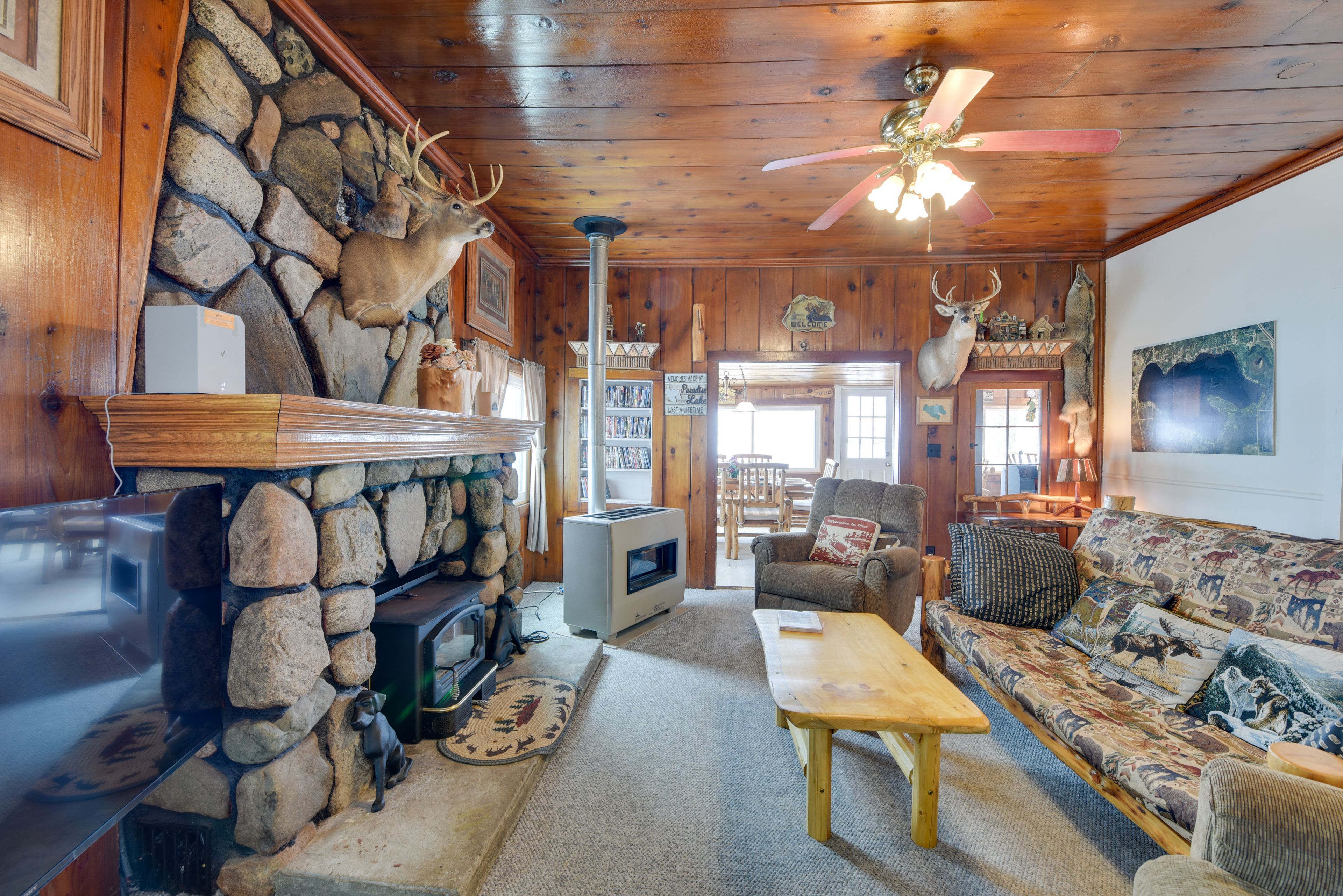 Living Room | Wood-Burning Stove Not Available
