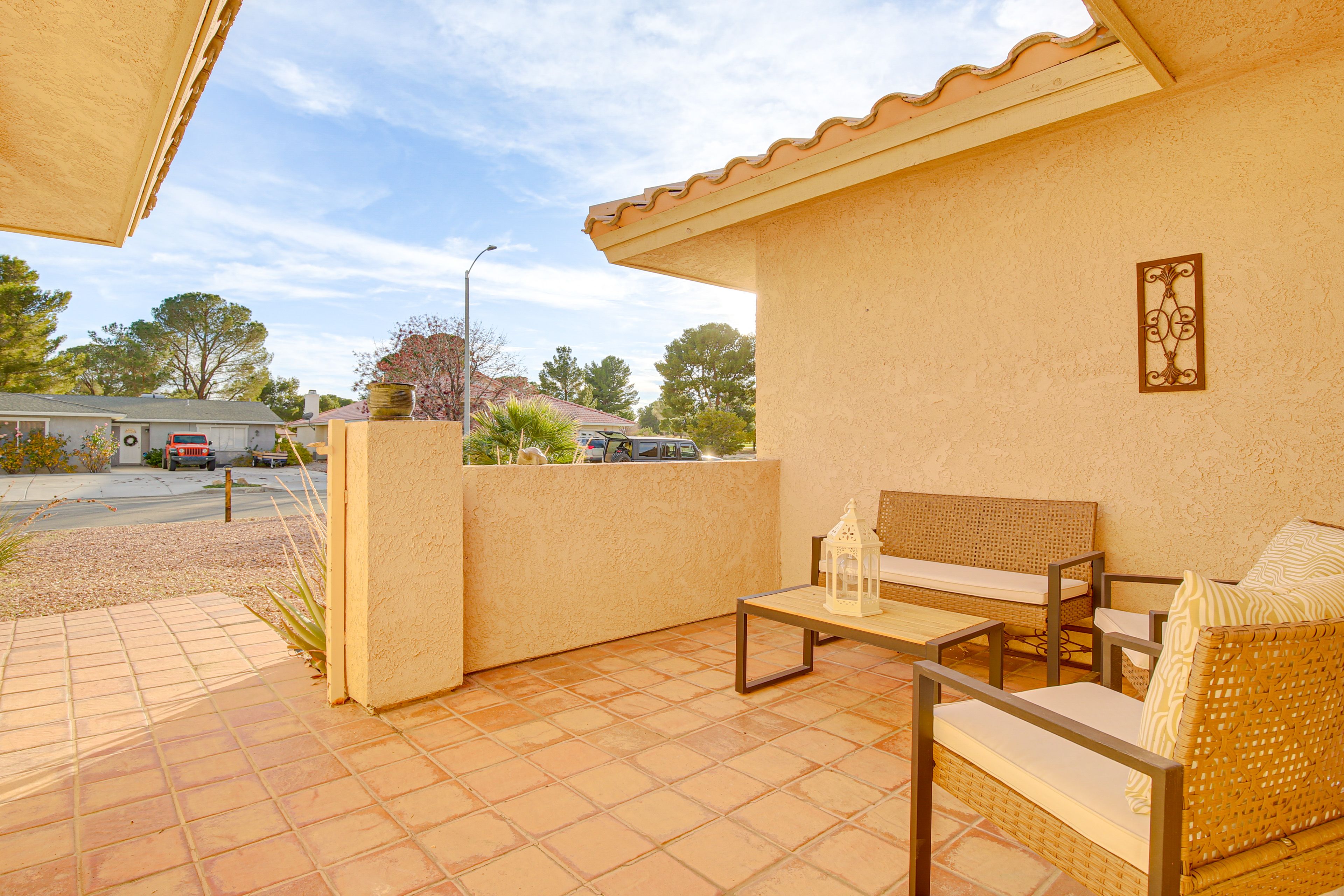 House Exterior | Furnished Front Porch