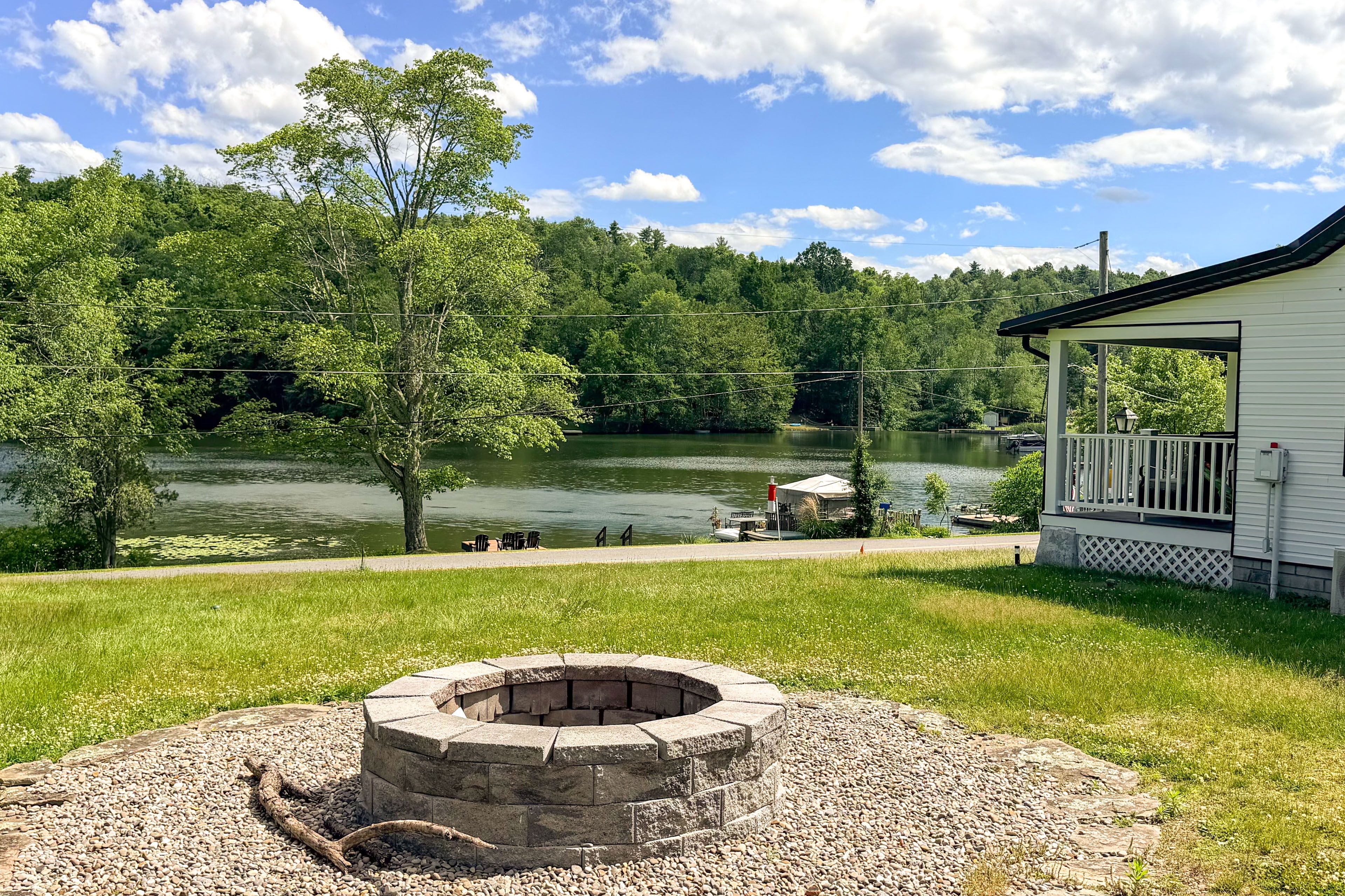 Fire Pit | Lake Views