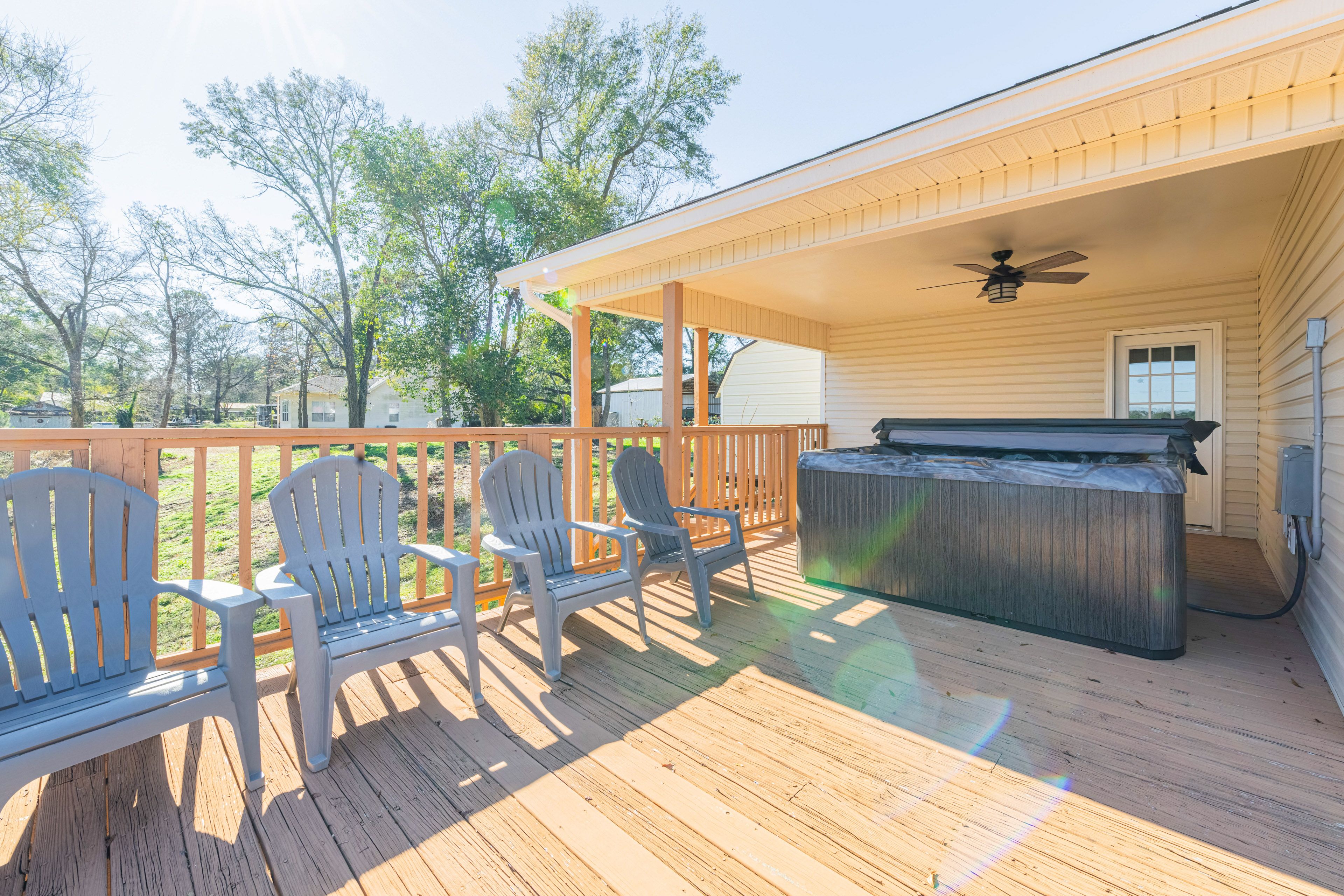 Furnished Deck | Private Hot Tub
