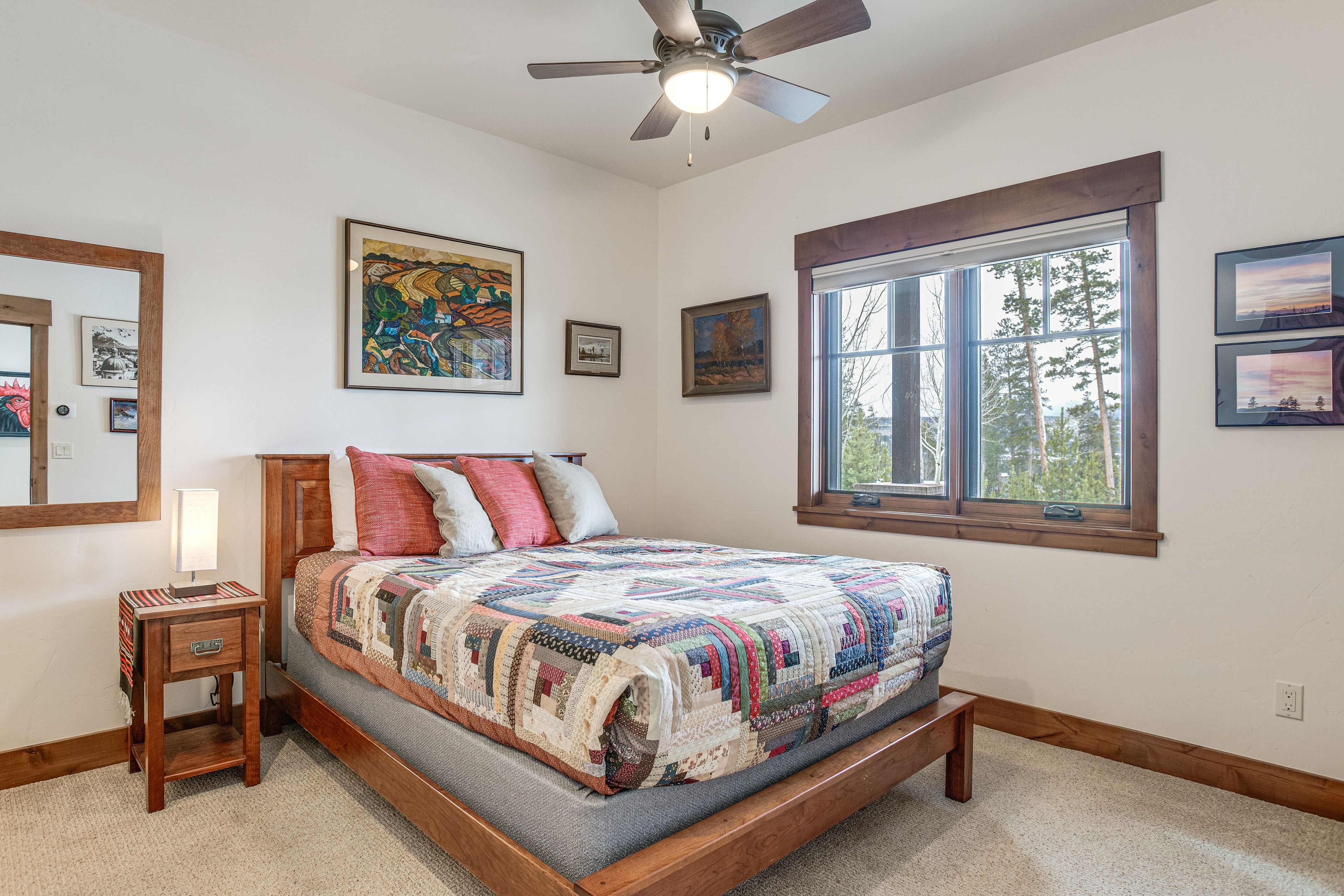 Bedroom 2 | Queen Bed | Basement Floor