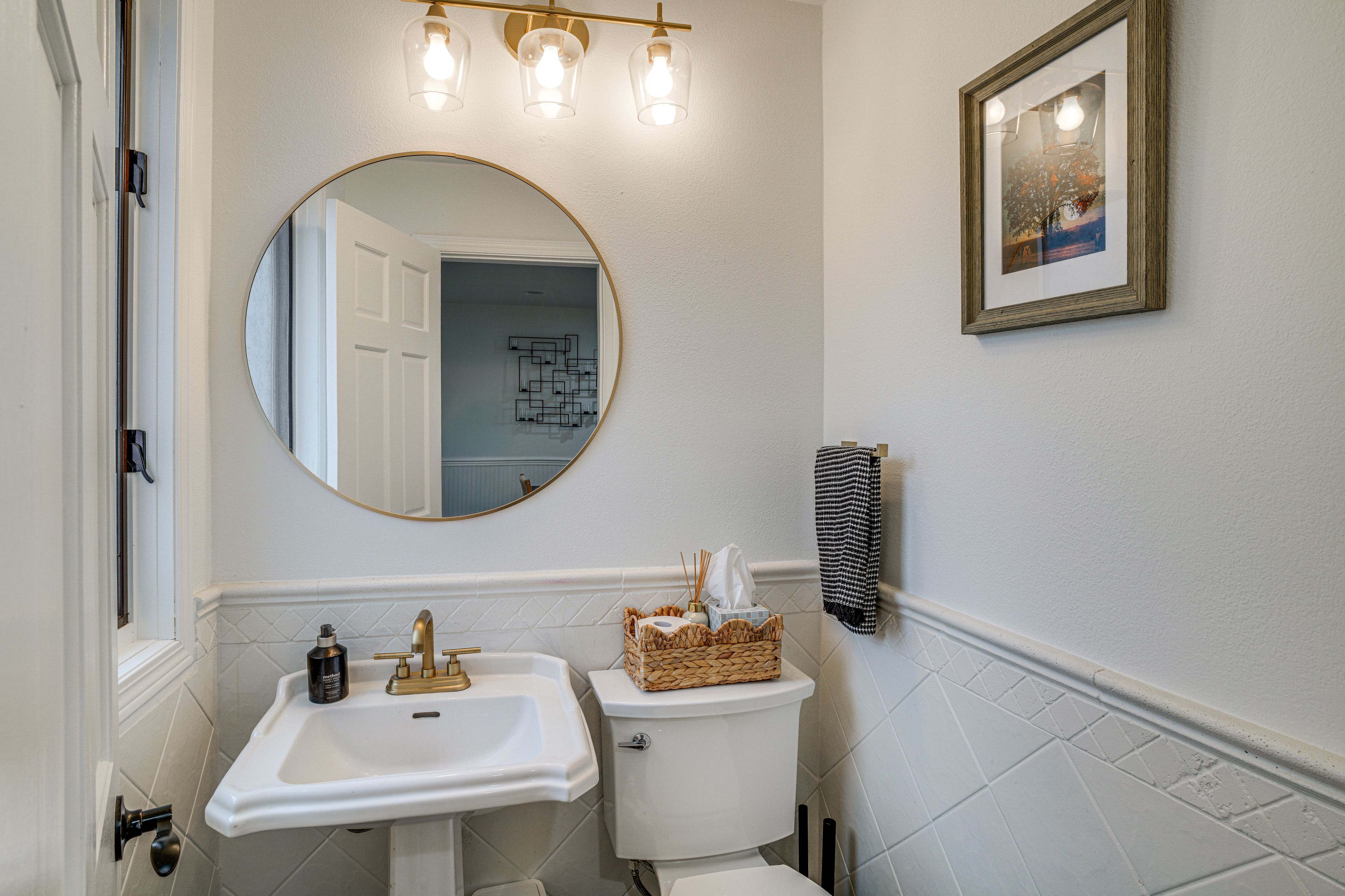 Half Bath | Main Floor