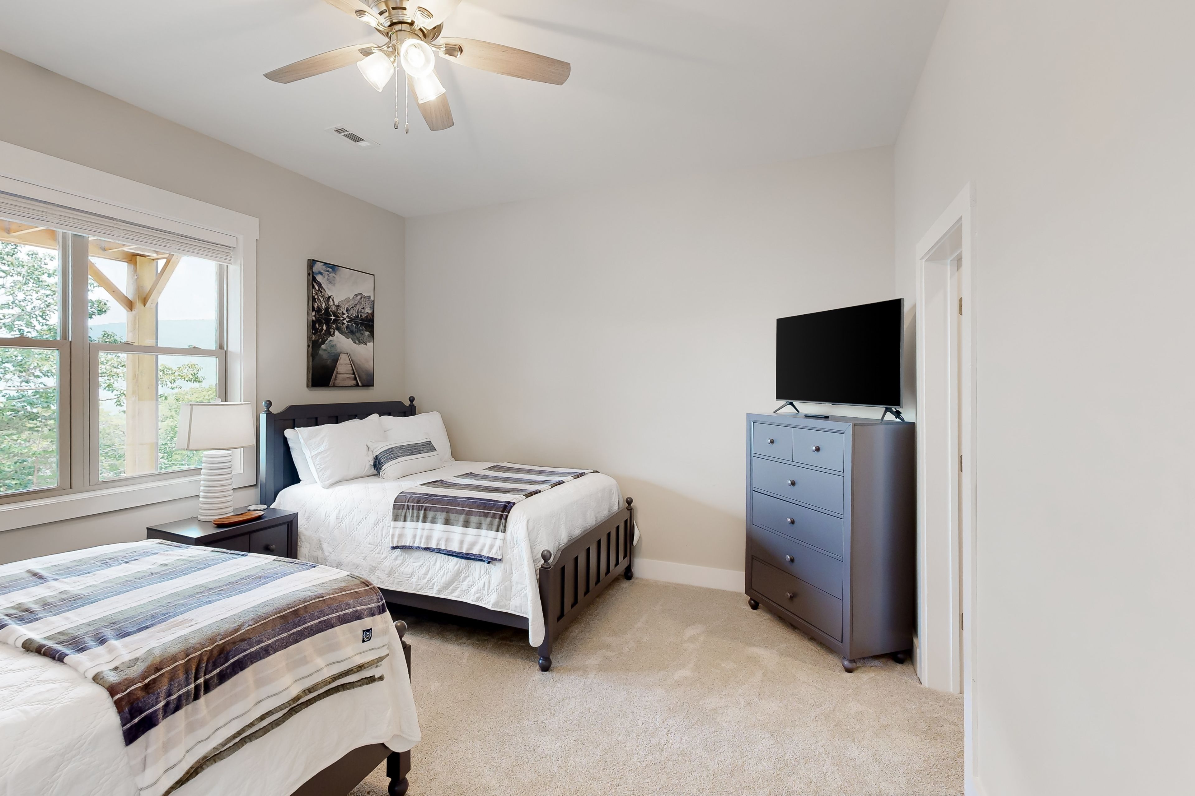 Bedroom 3 | 2 Full Beds | Lower Level