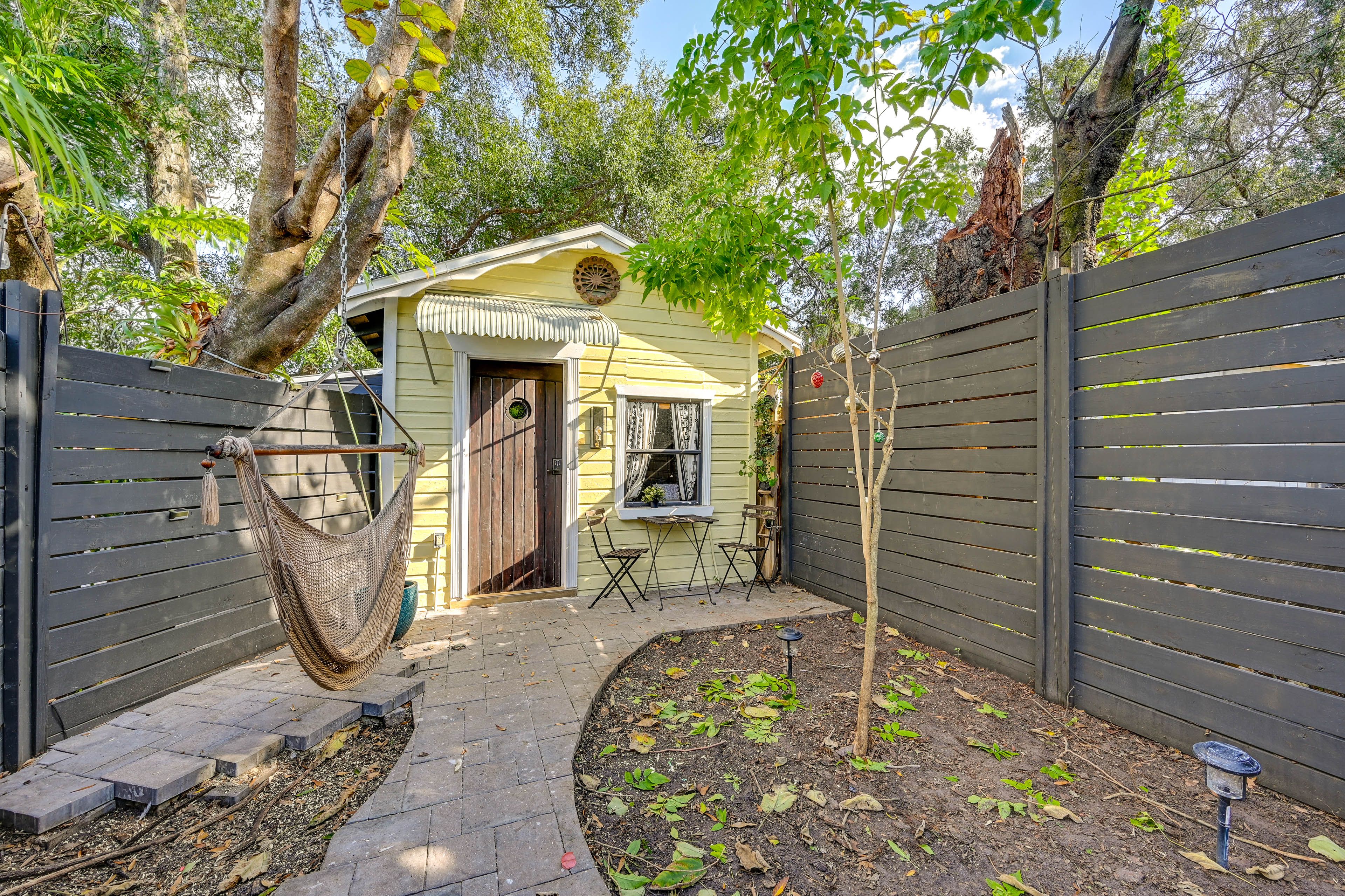 Tiny House Entrance | Hammock