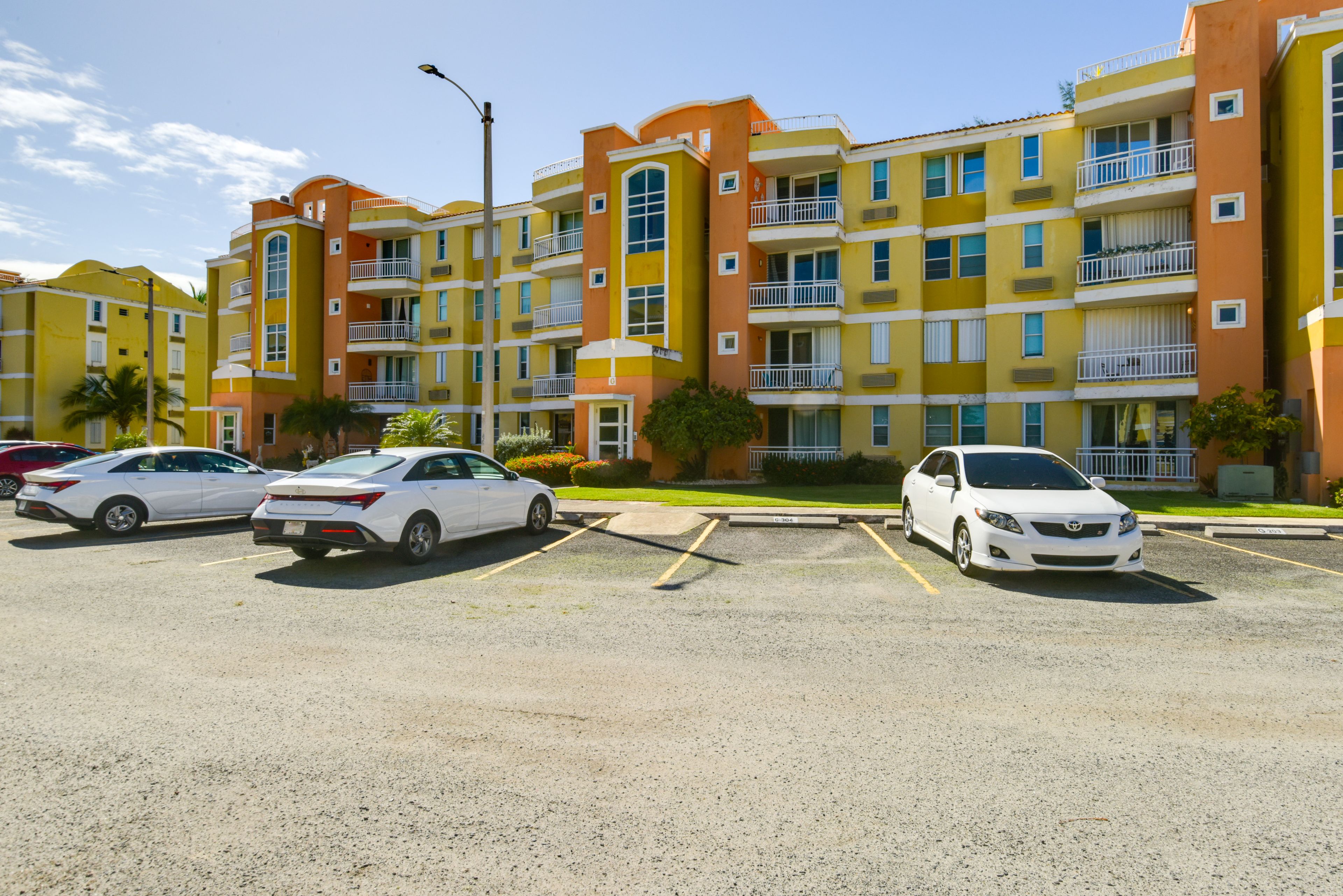 Parking | Community Lot (2 Vehicles) | Designated Spaces