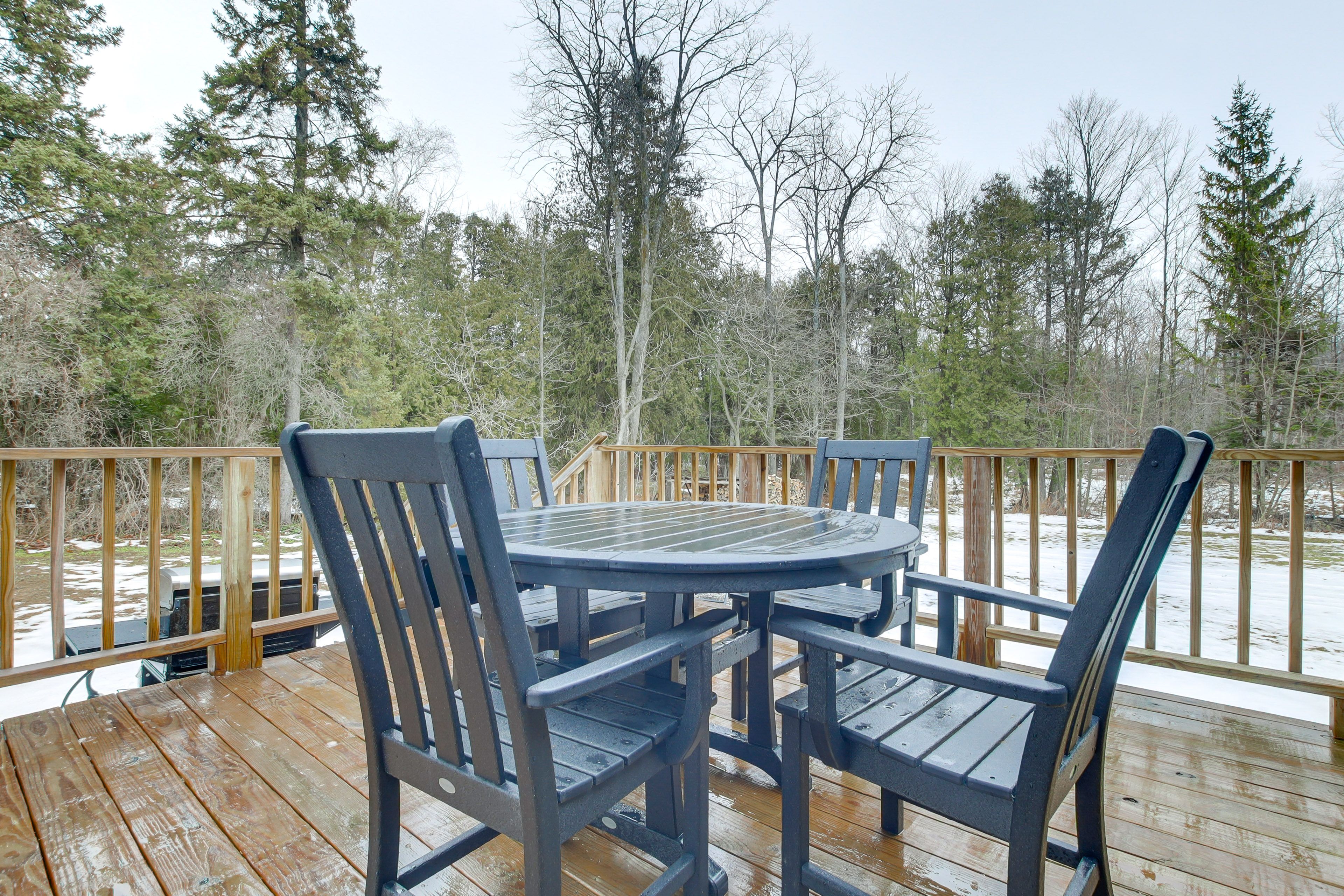 Private Deck | Gas Grill