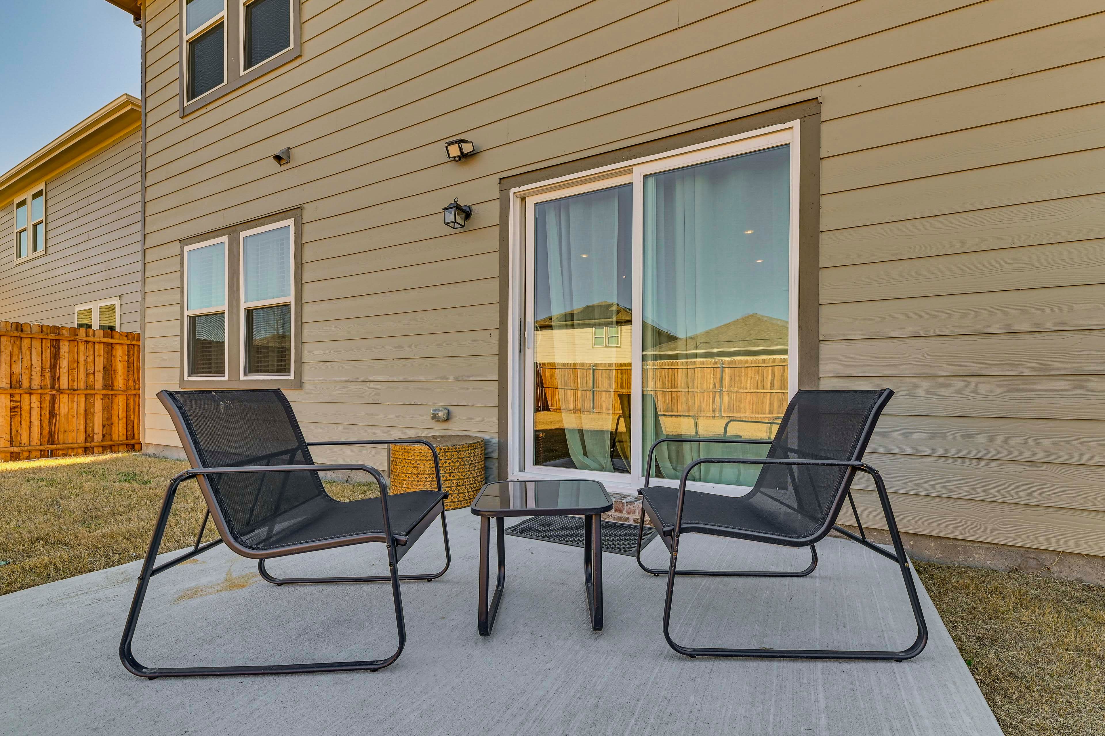 Fenced-In Yard | Patio