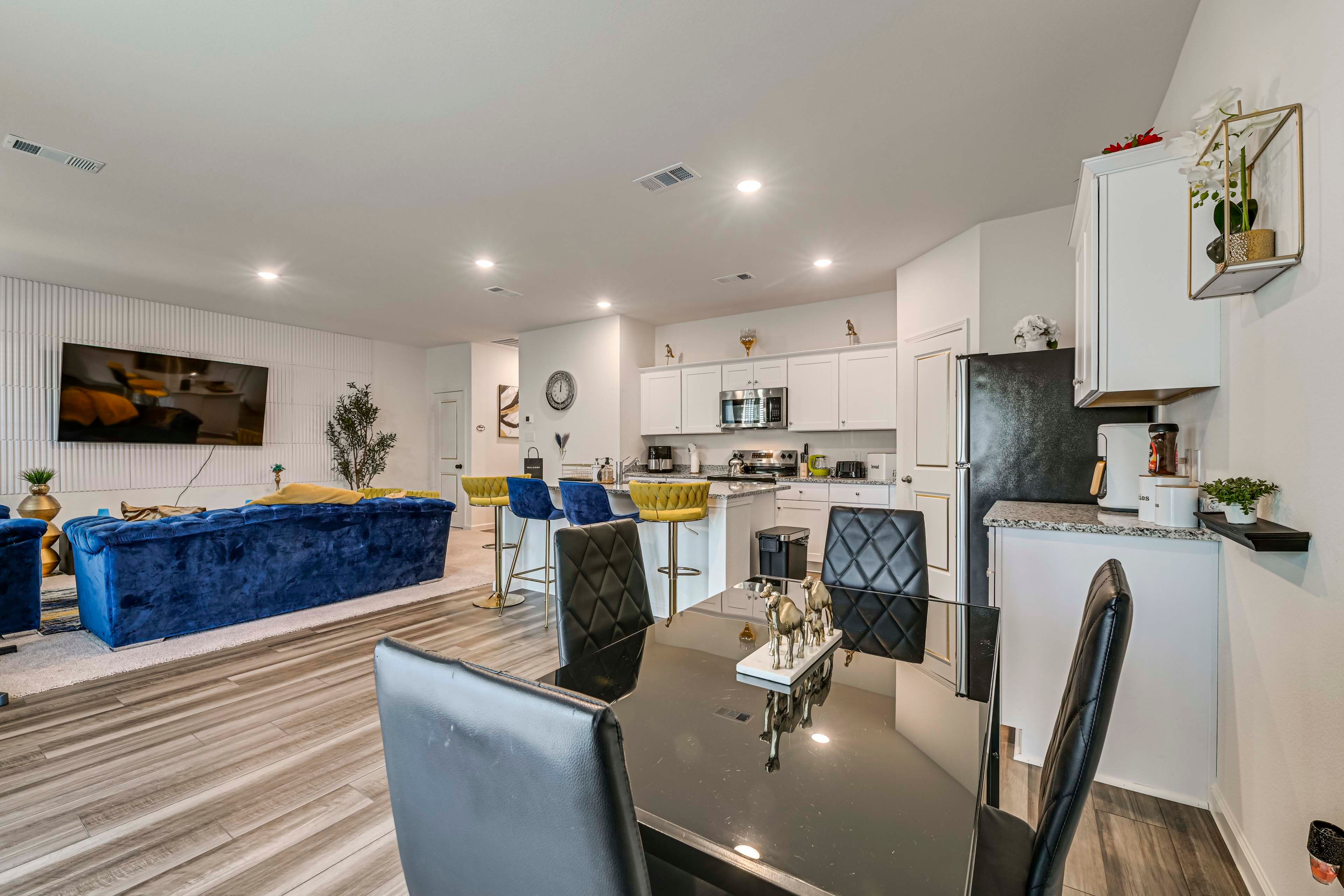 Dining Area | Dishware & Flatware | 1st Floor