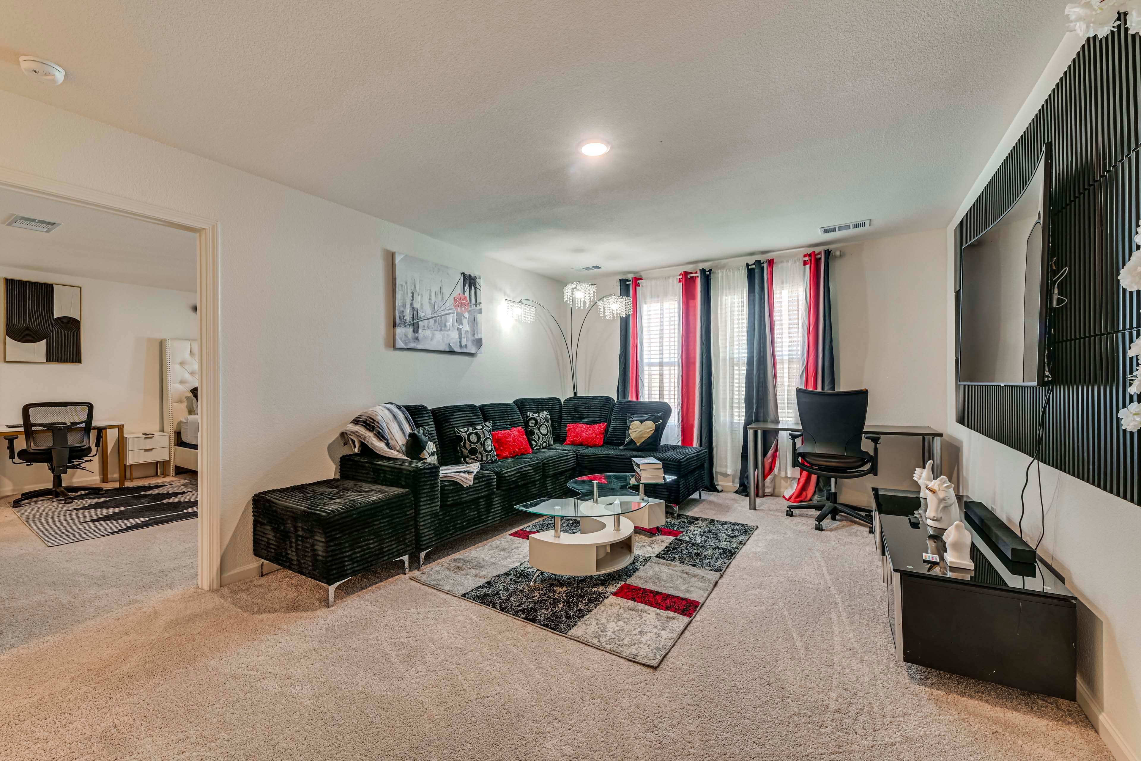 Upstairs Living Room | 2nd Floor