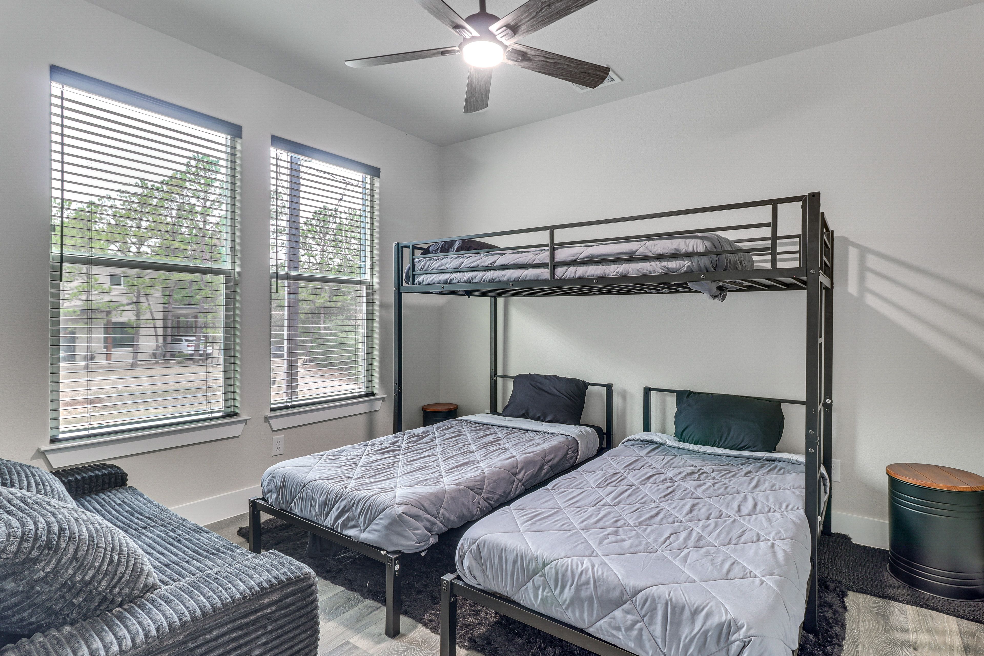 Bedroom 3 | 2 Twin Beds | Lofted Twin Bed | 2nd Floor