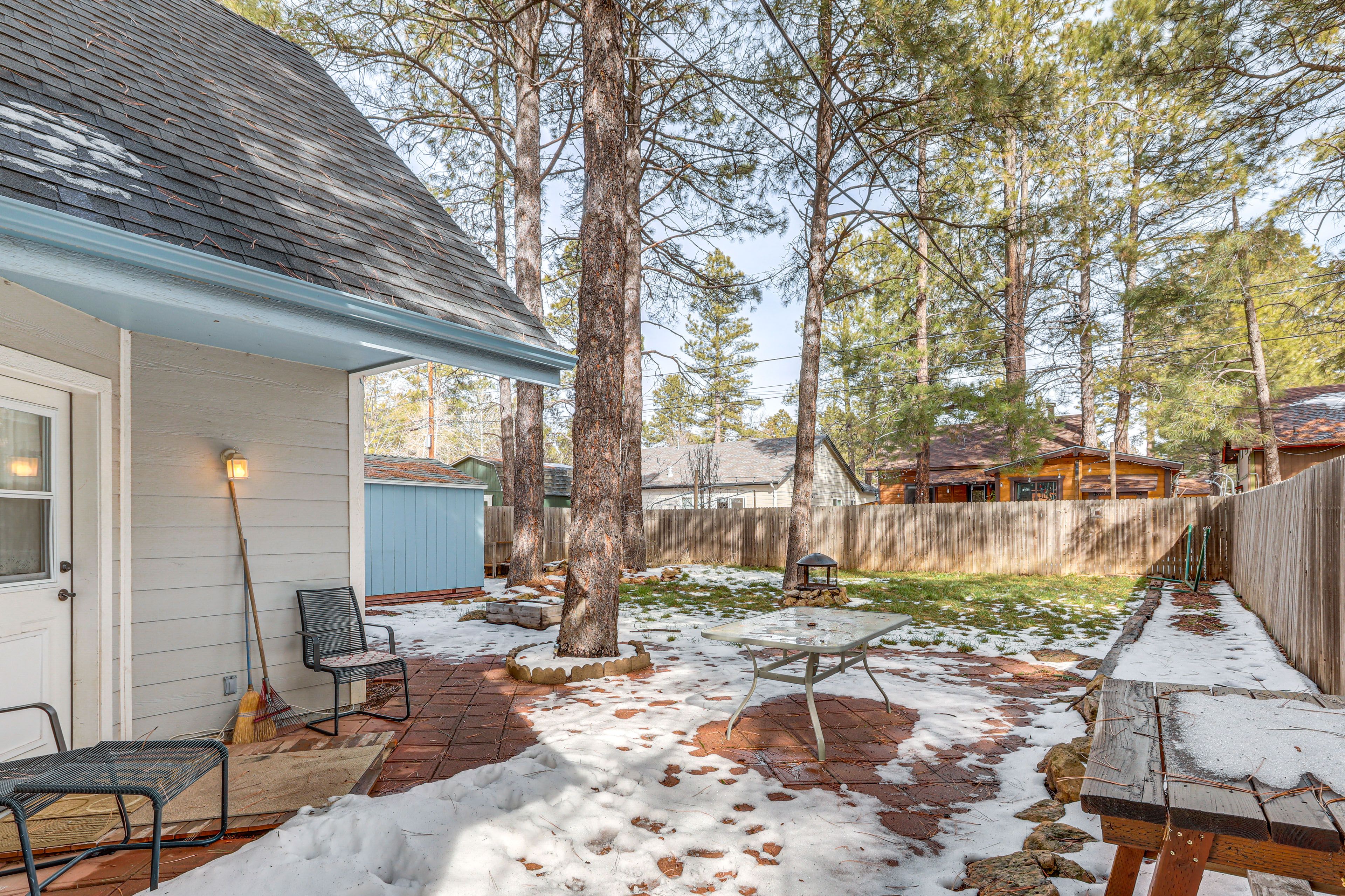Patio | Fenced-In Yard