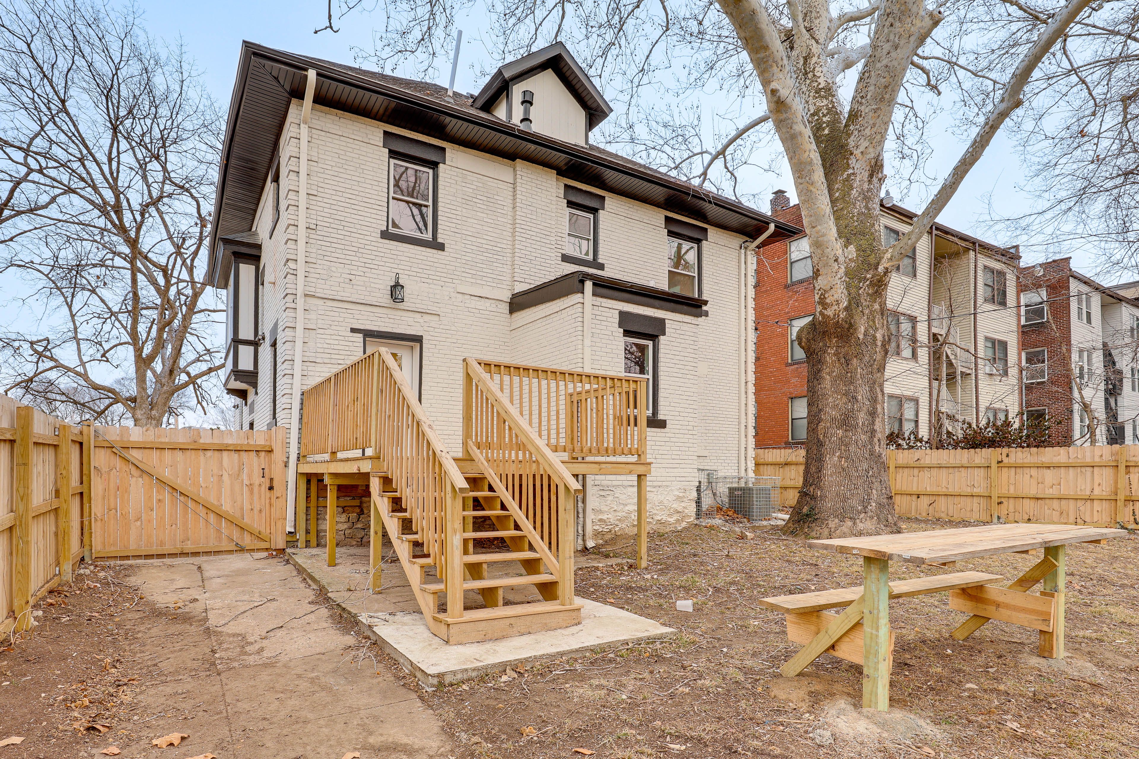 Back Exterior | Picnic Table