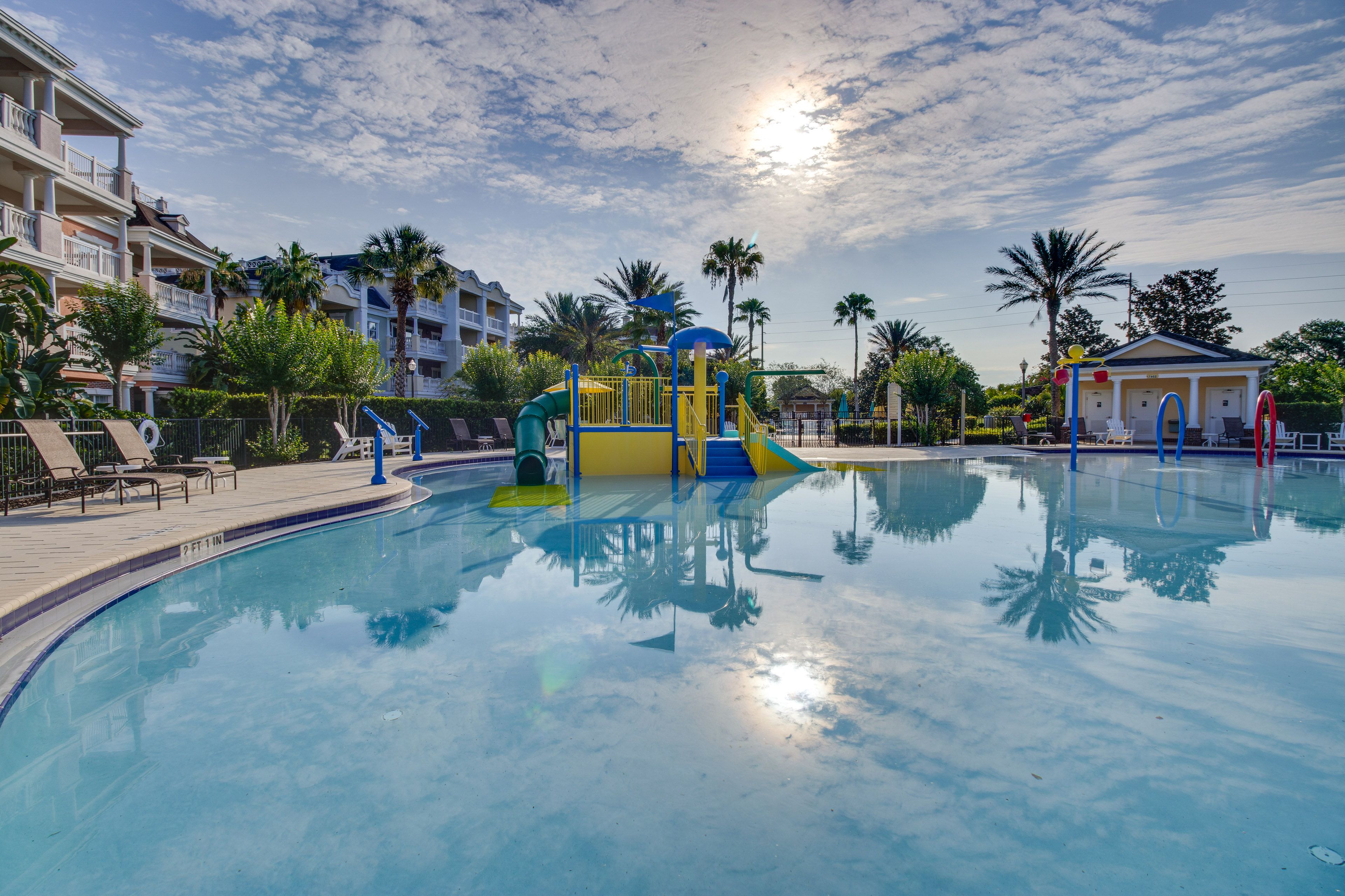 Located in Reunion Resort | Multiple Outdoor Pools | Splash Zone