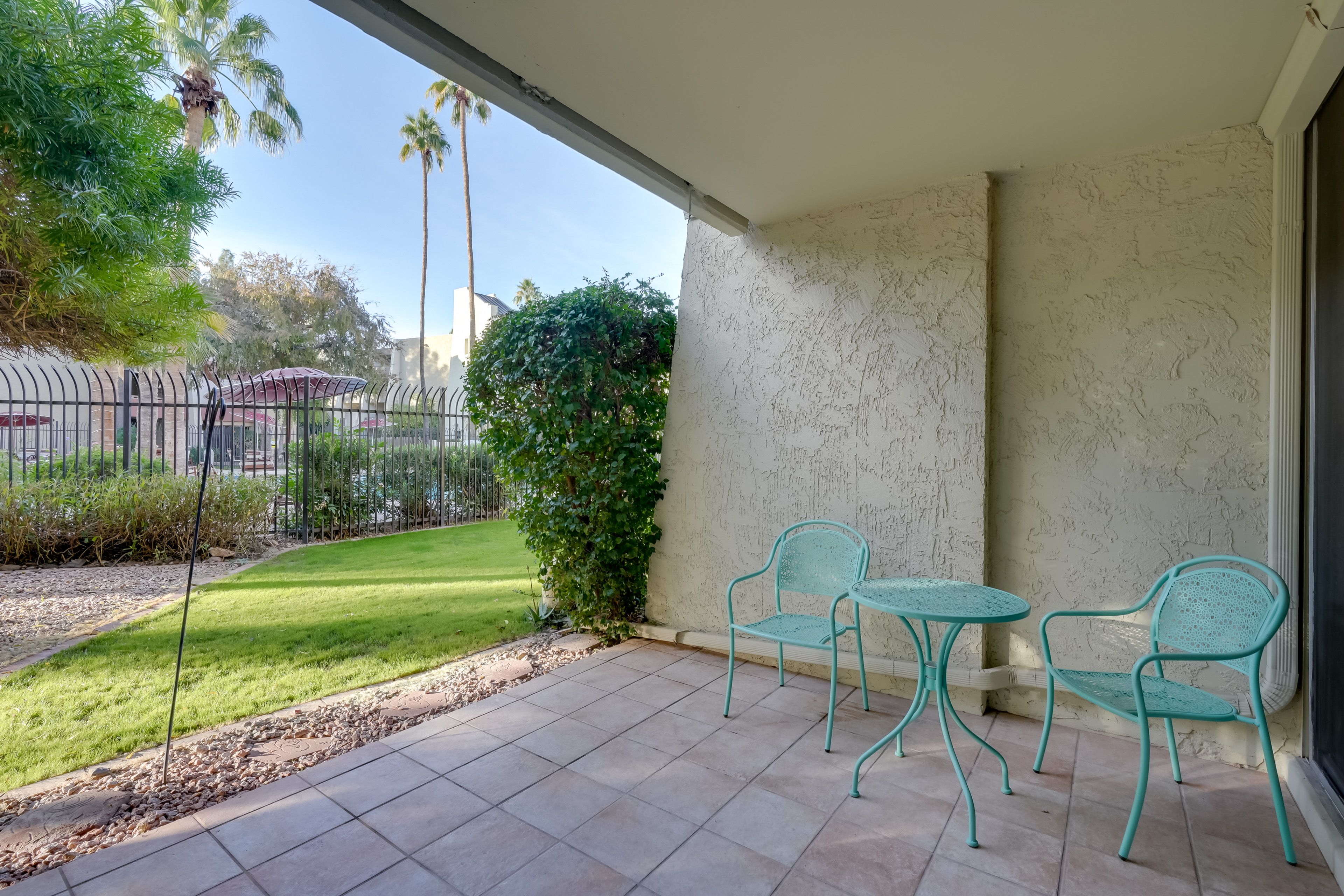 Private Patio | Pool View