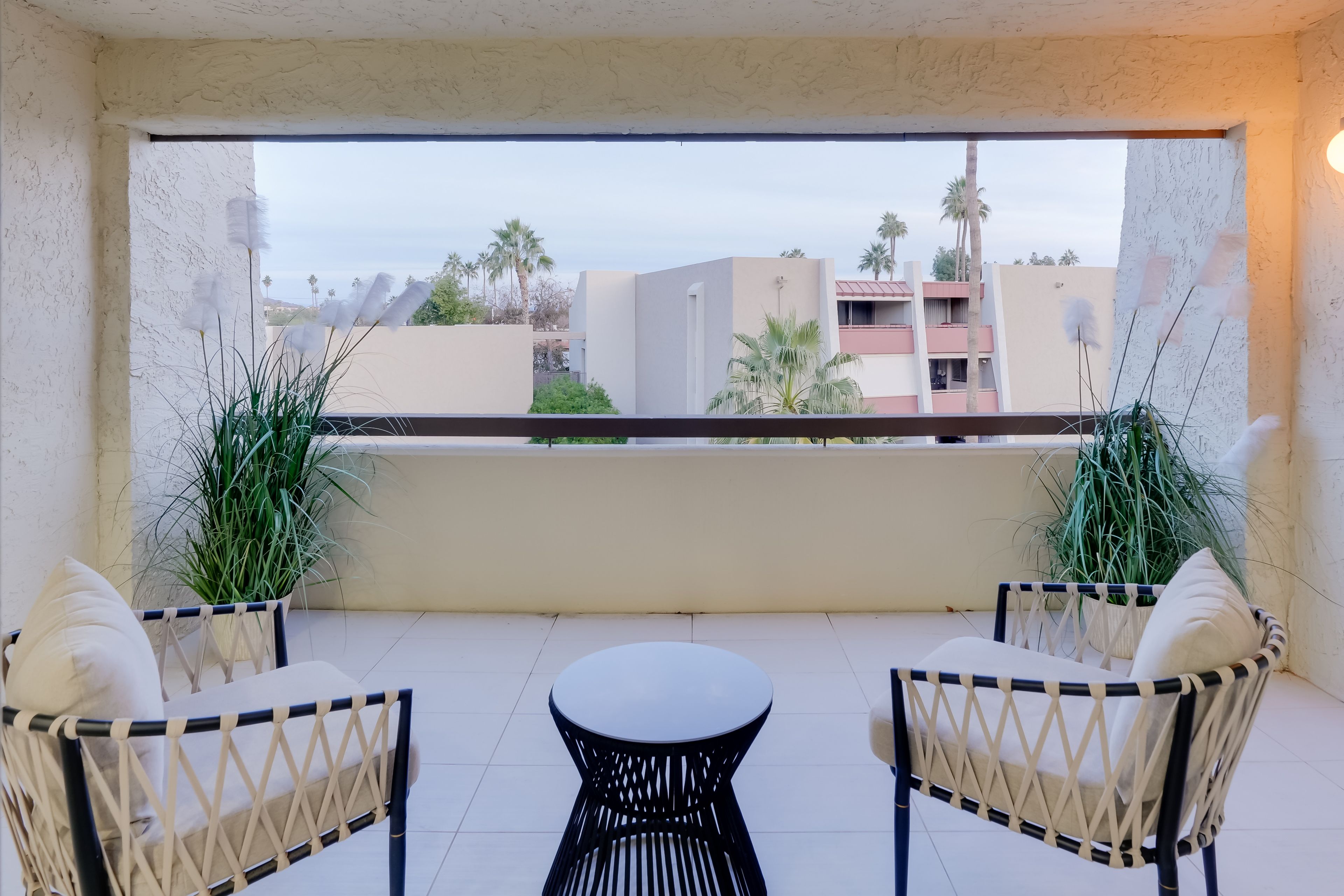 Private Balcony | Community Hot Tub View