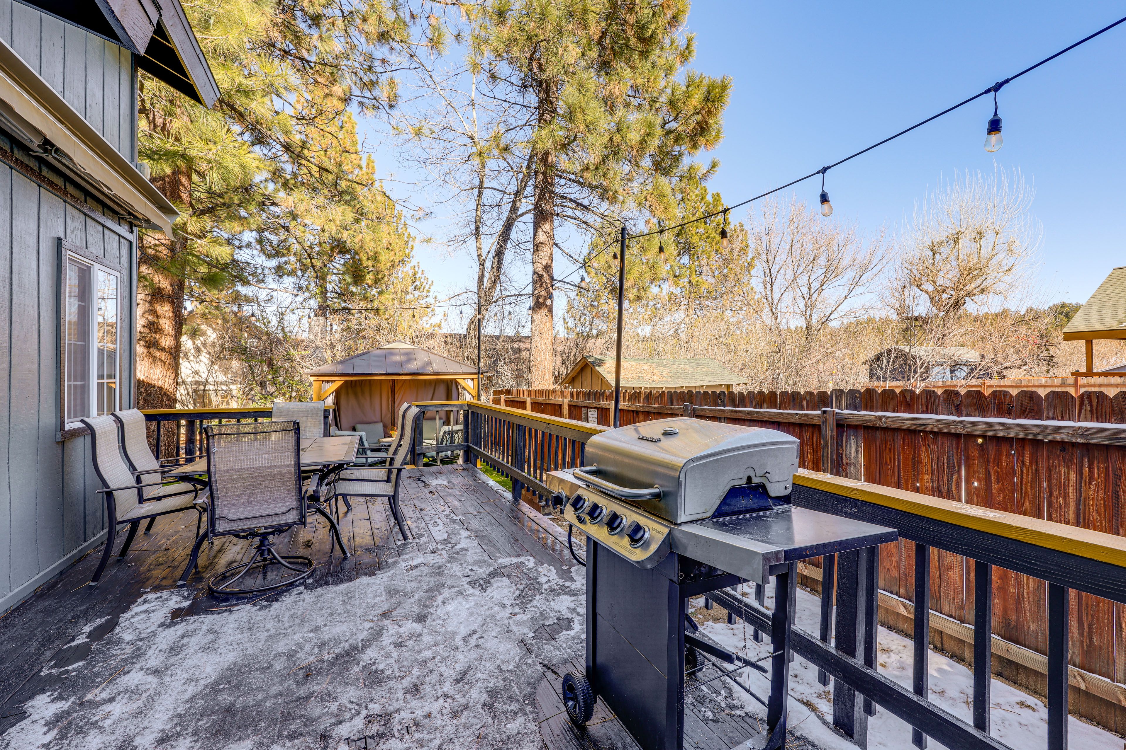 Private Deck | Outdoor Dining | Gas Grill