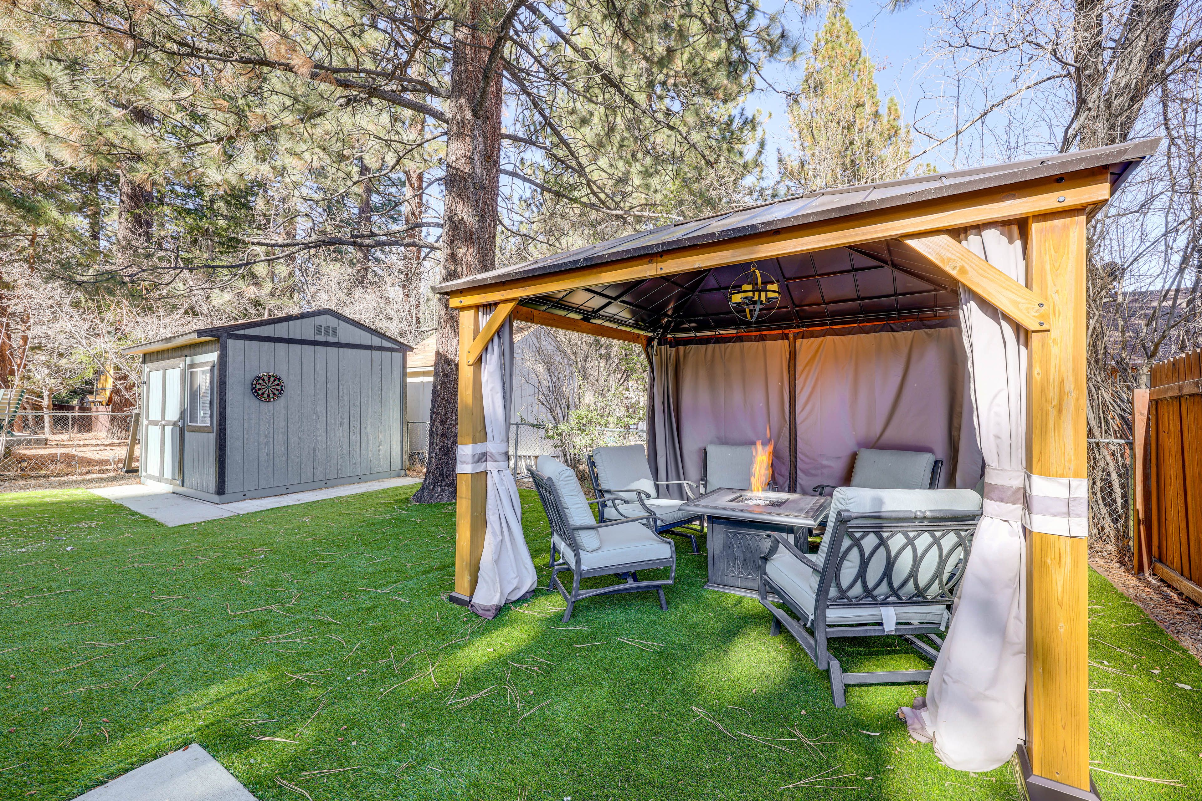 Backyard | Gazebo w/ Fire Pit
