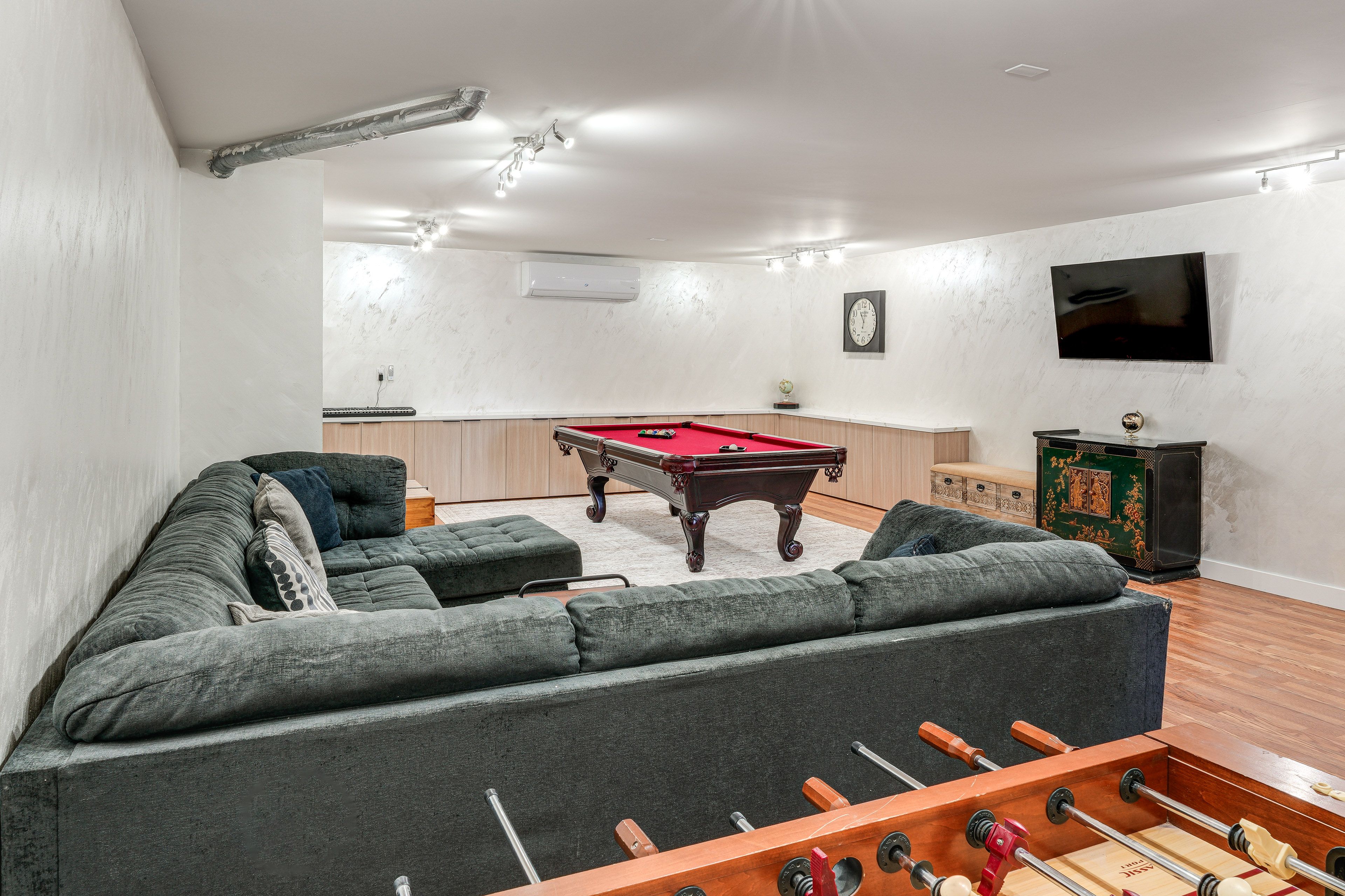 Game Room | Foosball & Pool Table | Basement Level