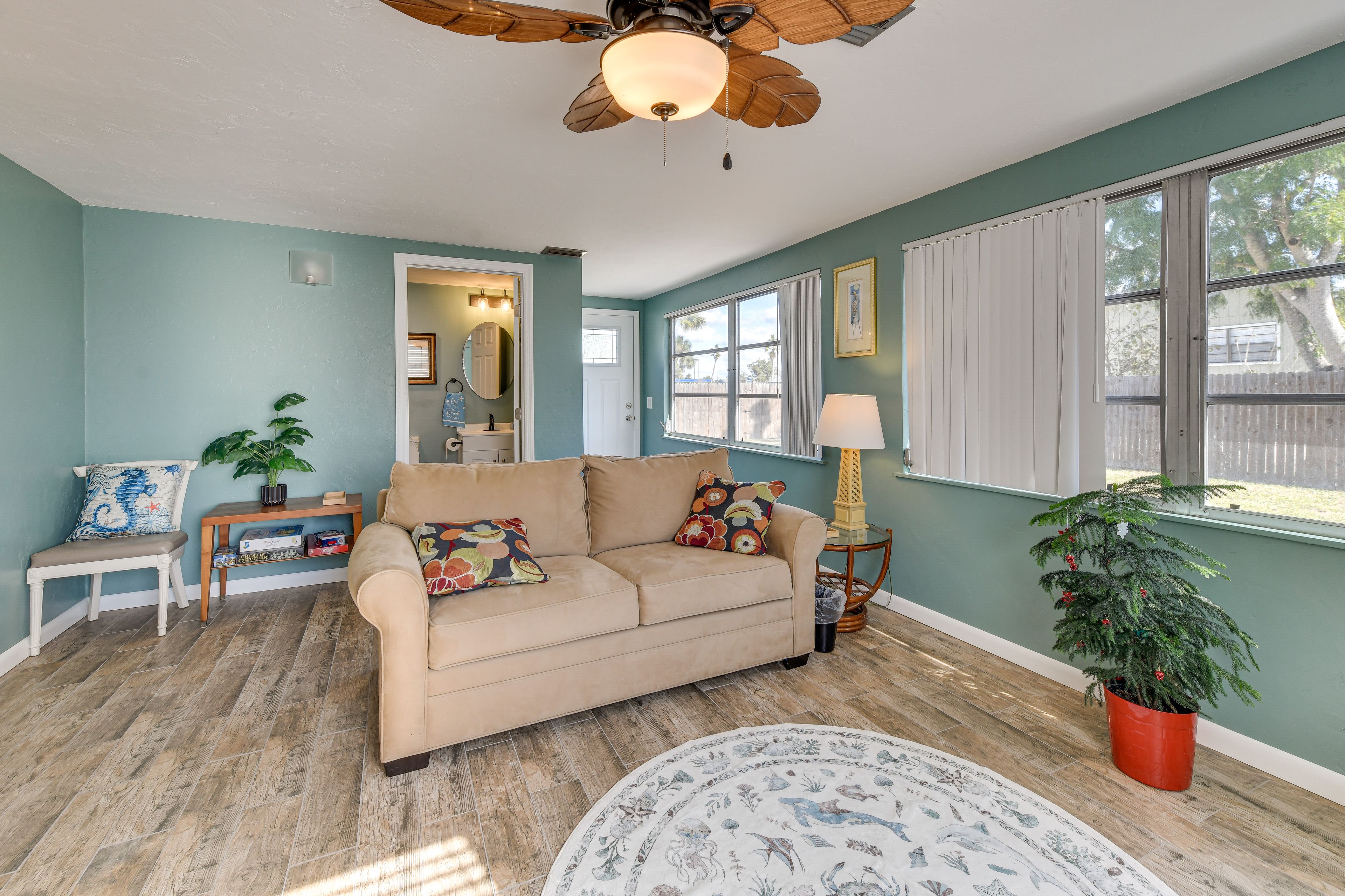 Living Room | Full Sleeper Sofa | Smart TV | Single-Story Home