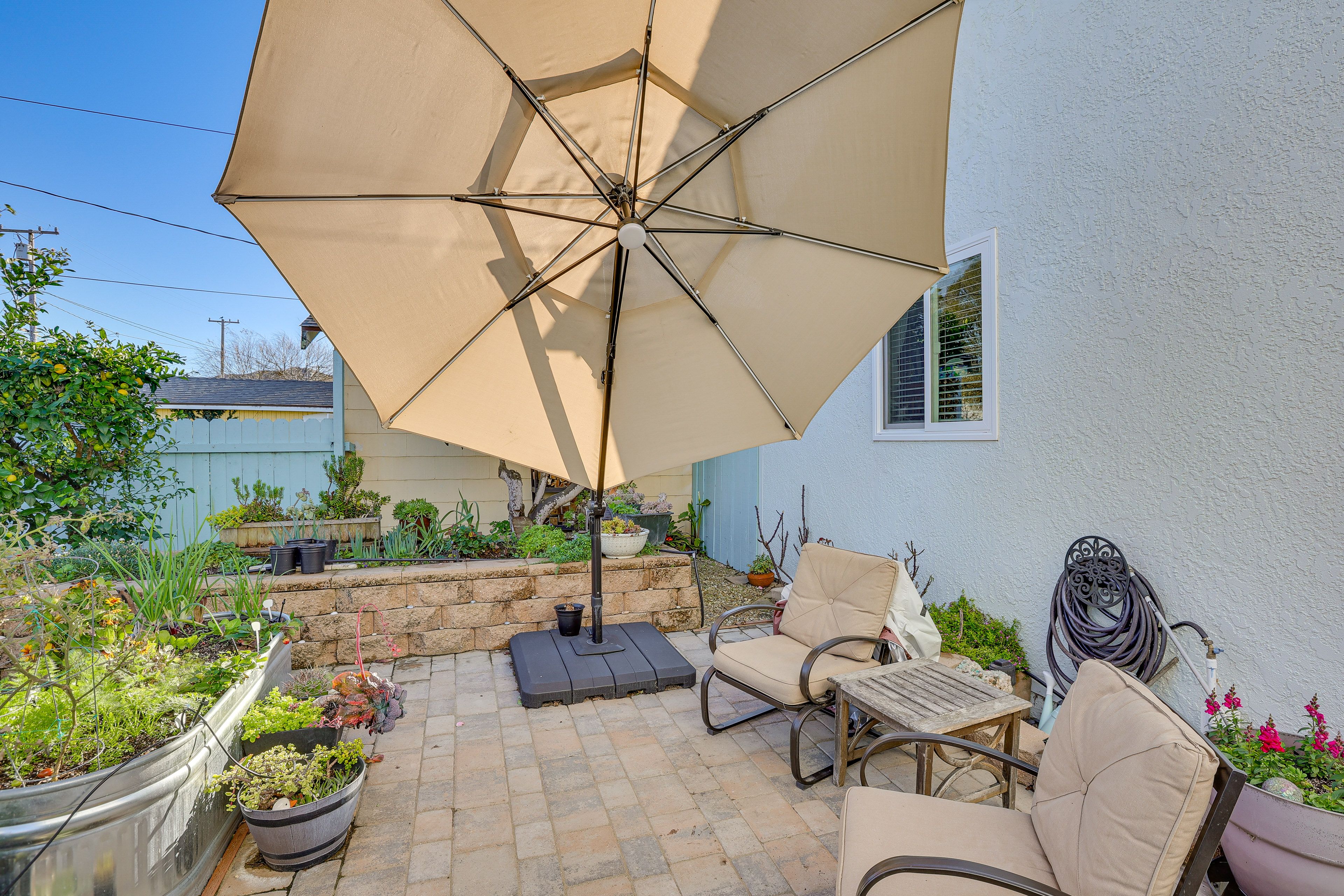 Studio Exterior | Furnished Patio