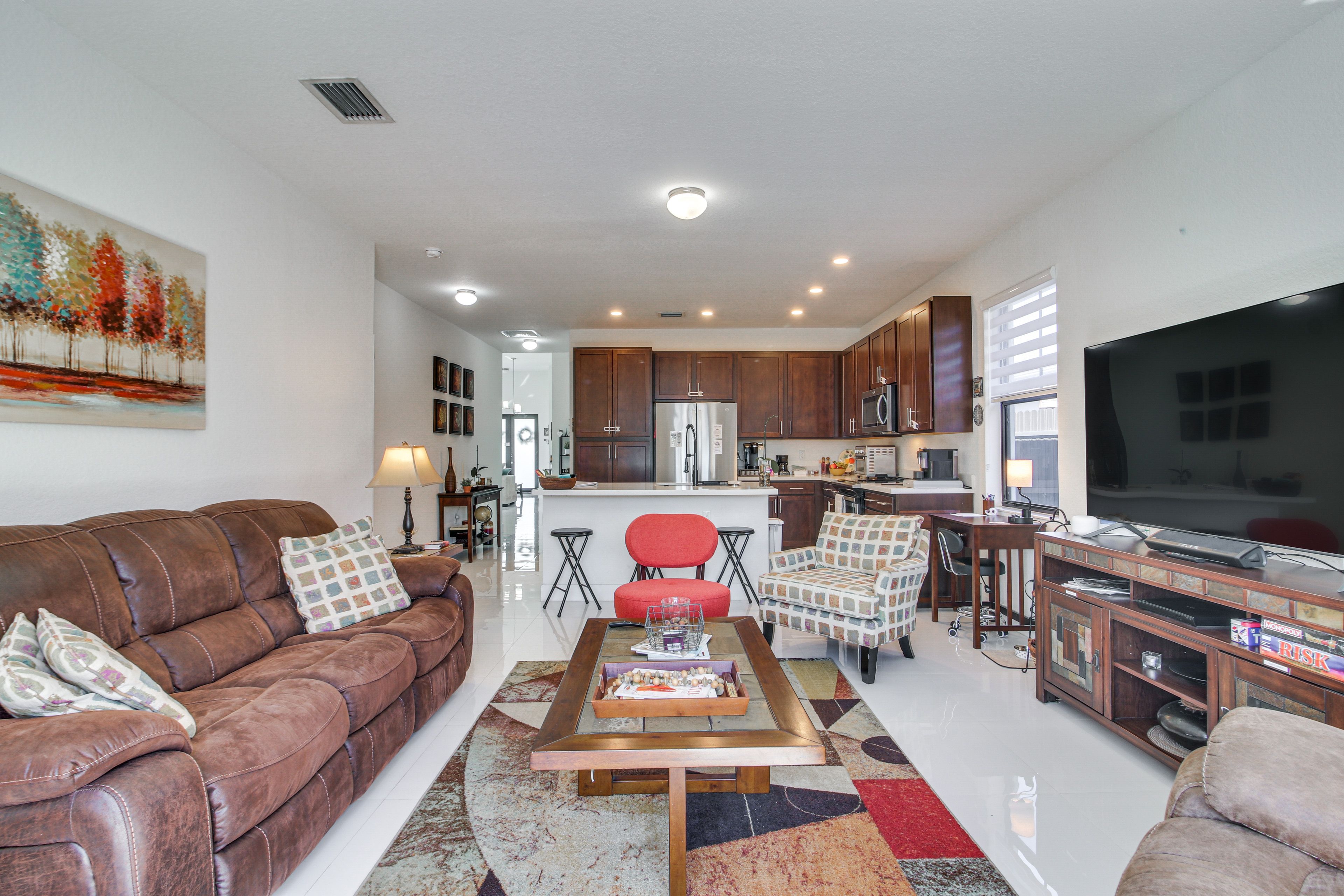 Family Room & Kitchen